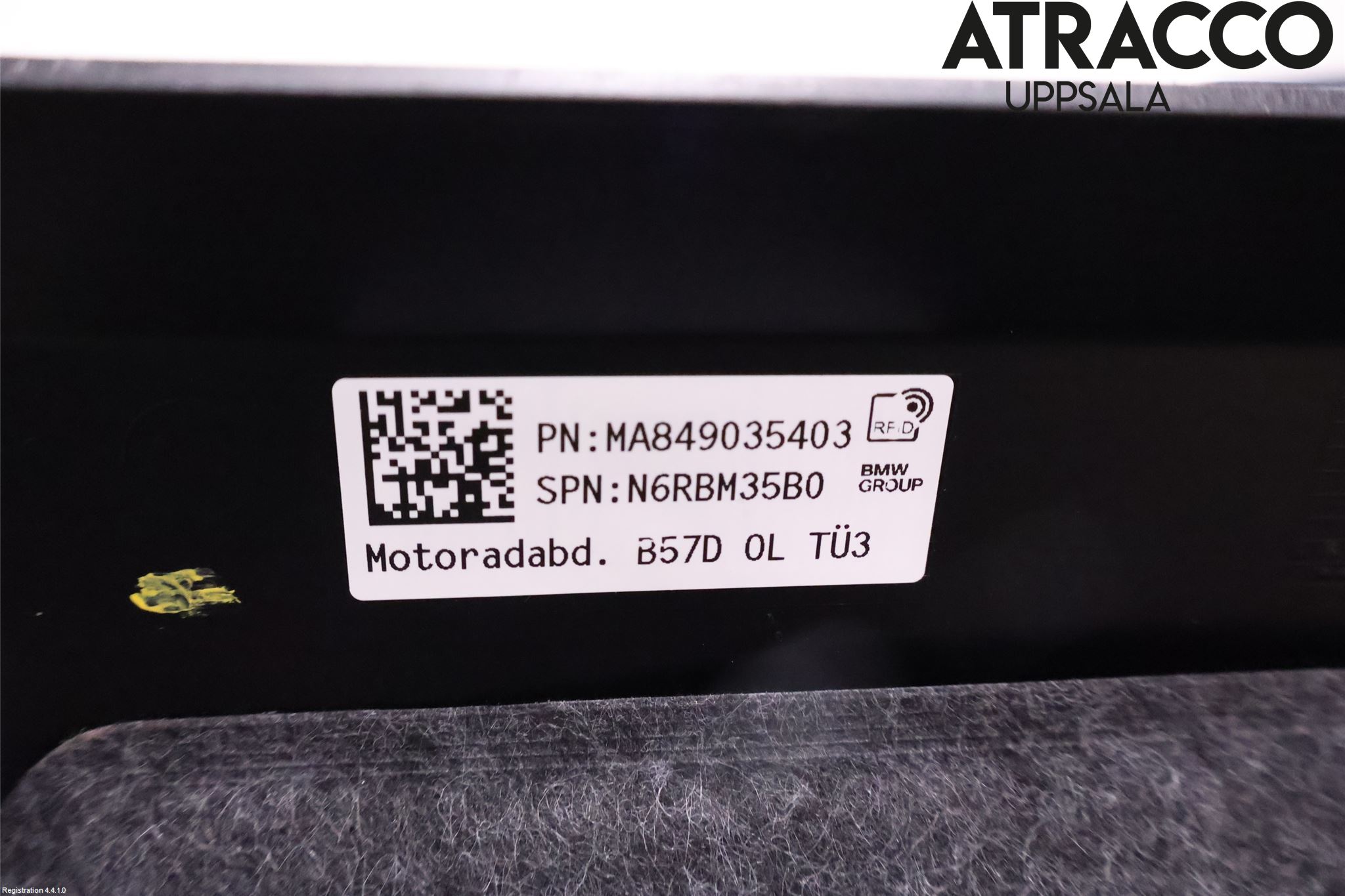 BMW X5 G05 18- Motor Deksel Over Motor