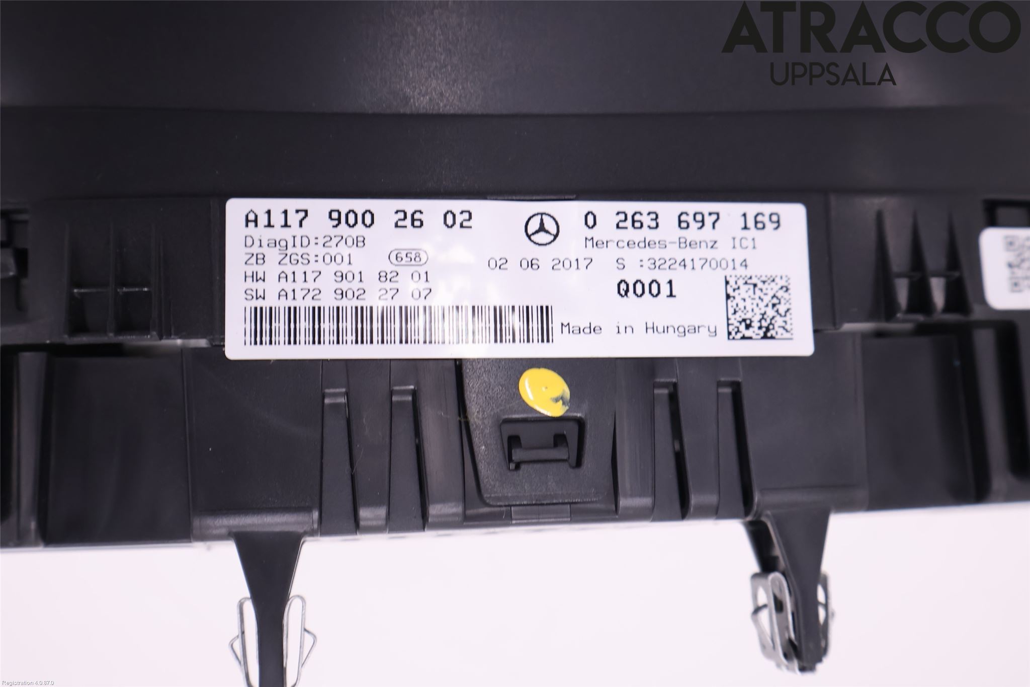 Mercedes-Benz MB CLA-KLASS (C117/X117) 13-19 Instr Kombinert