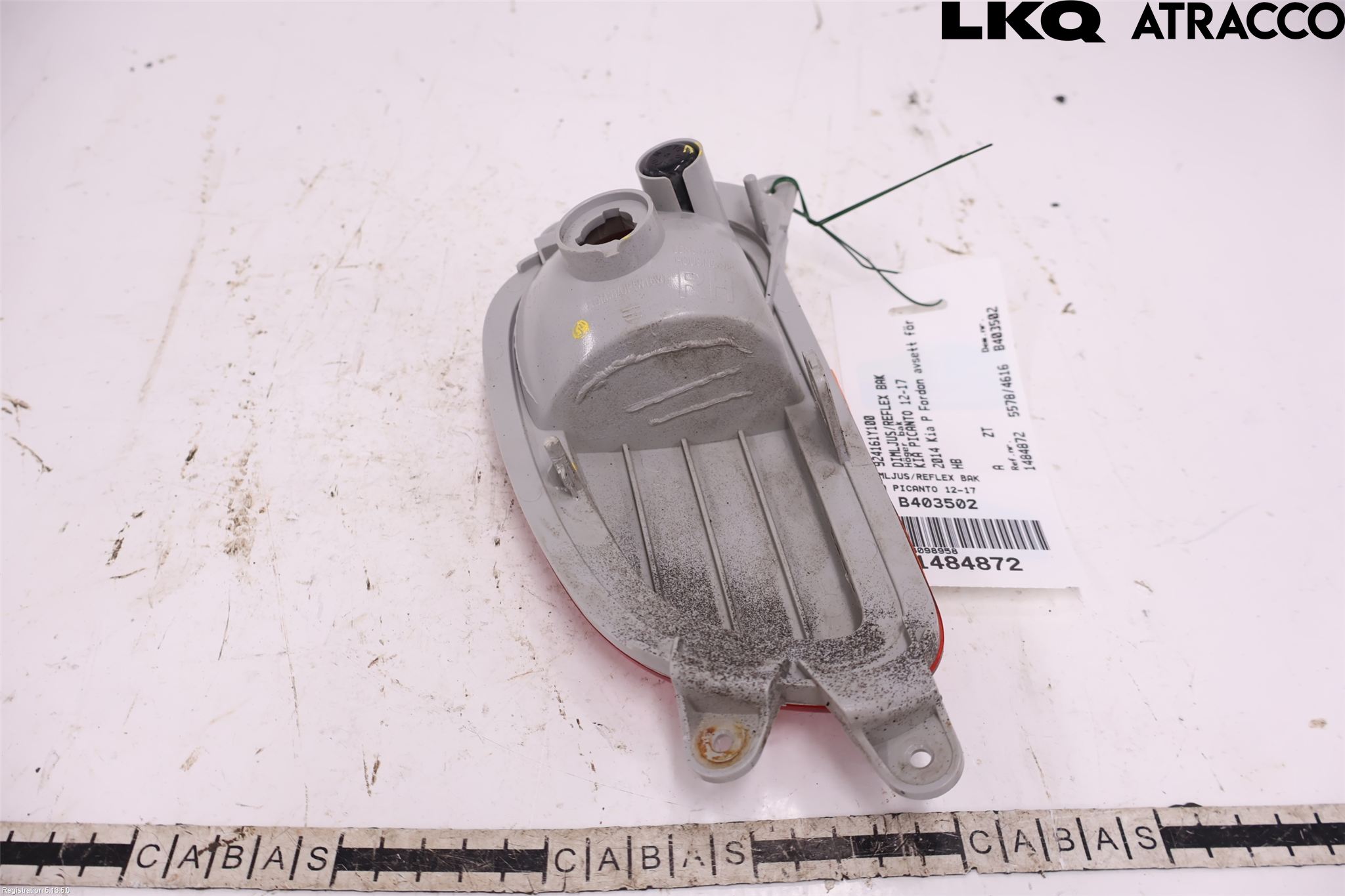 Kia PICANTO 12-17 Refleks Bak