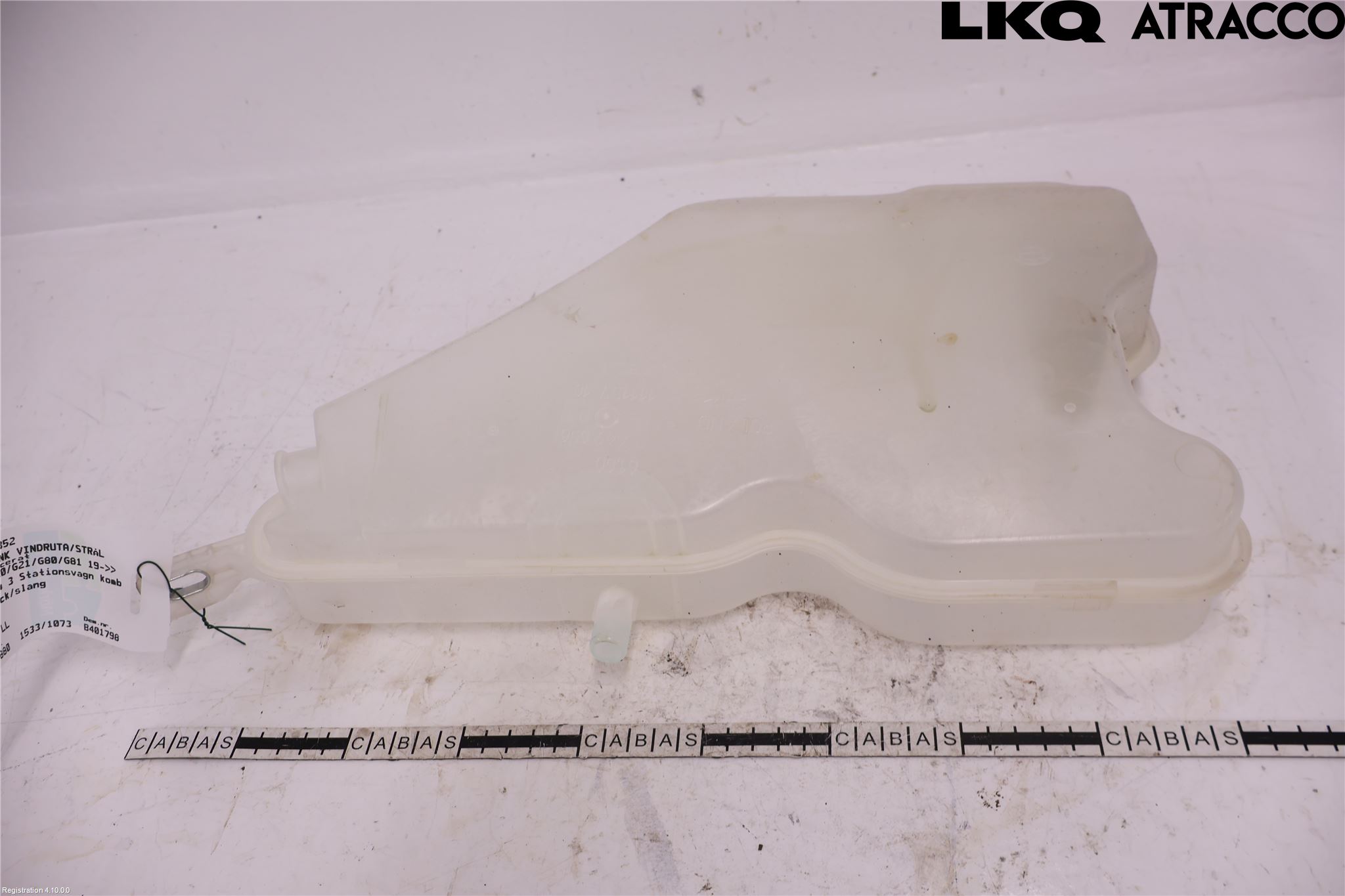 BMW 3 G20/G21/G80/G81 19- Spylerbeholder Frontrute-Lykte