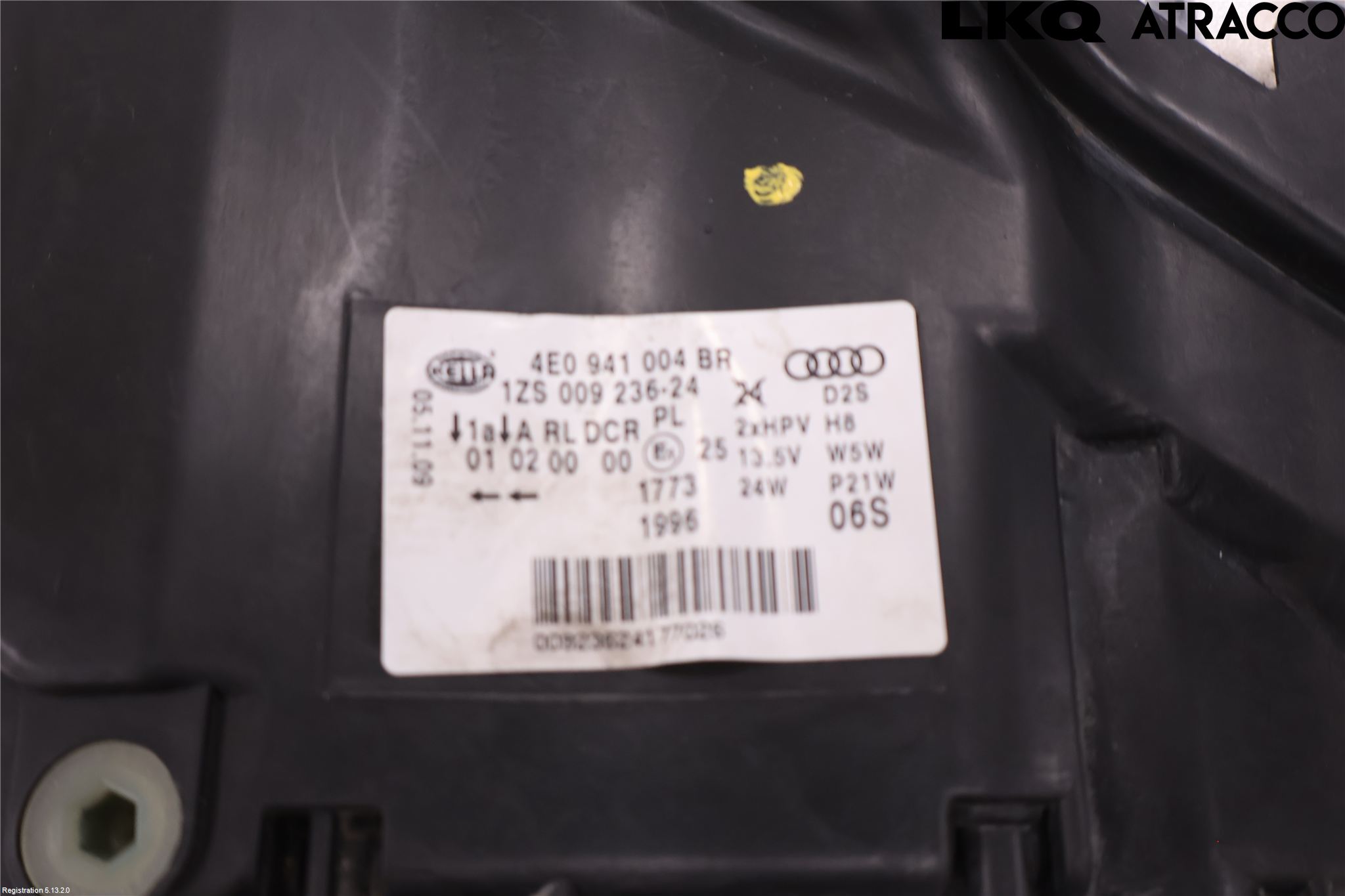 Audi A8/S8 4H 10-17 Frontlykt Høyre