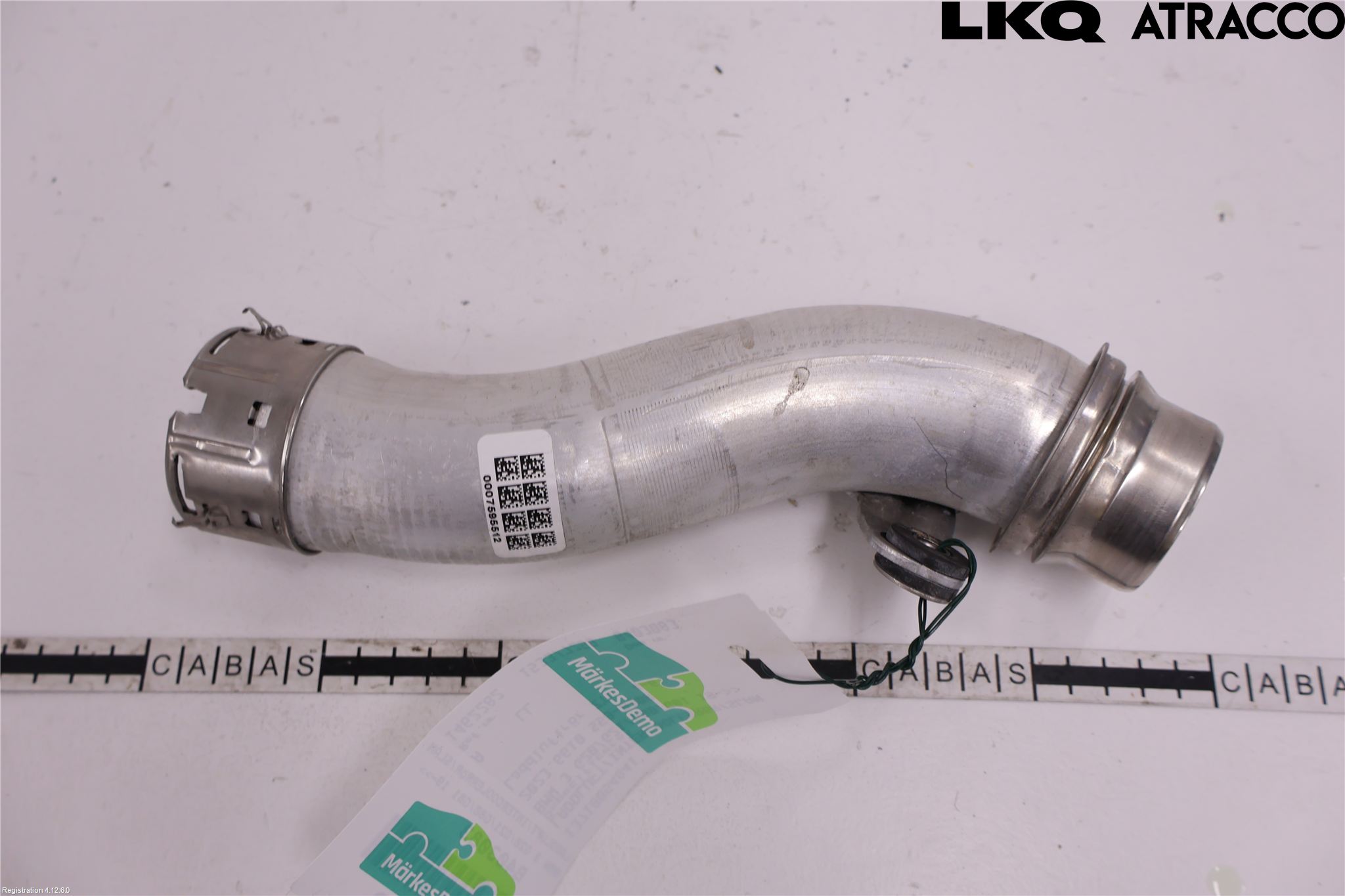 BMW 3 G20/G21/G80/G81 19- Intercooler Rør-Slange