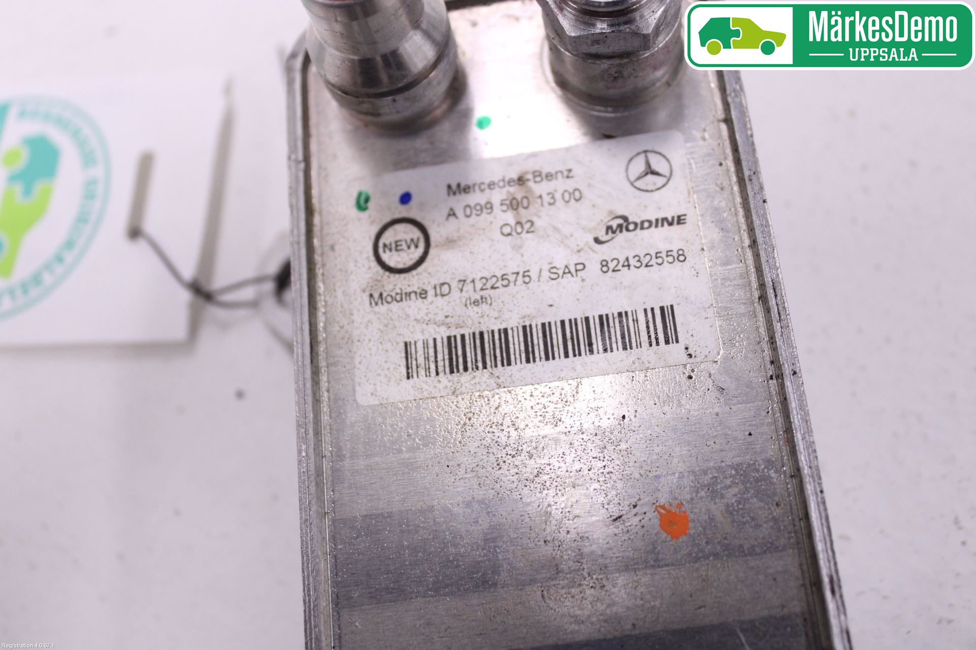 Mercedes-Benz MB GLC-KLASS (X253/C253) 15-22 Radiator Oljekjøler Automatgea