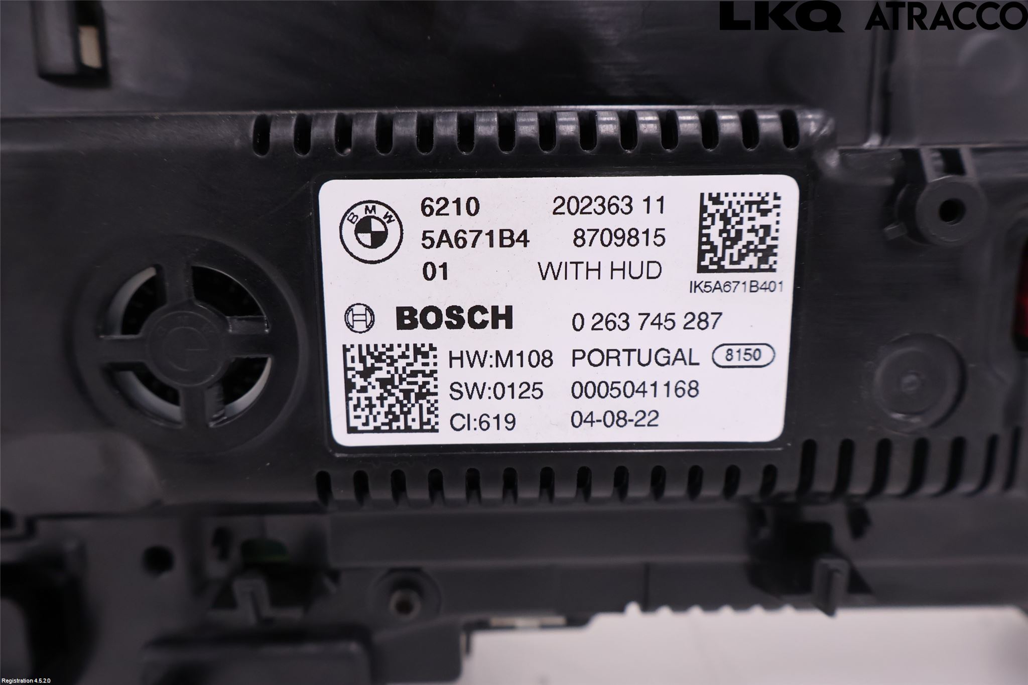 BMW 5 G30/G31/F90 17-23 Instr Kombinert