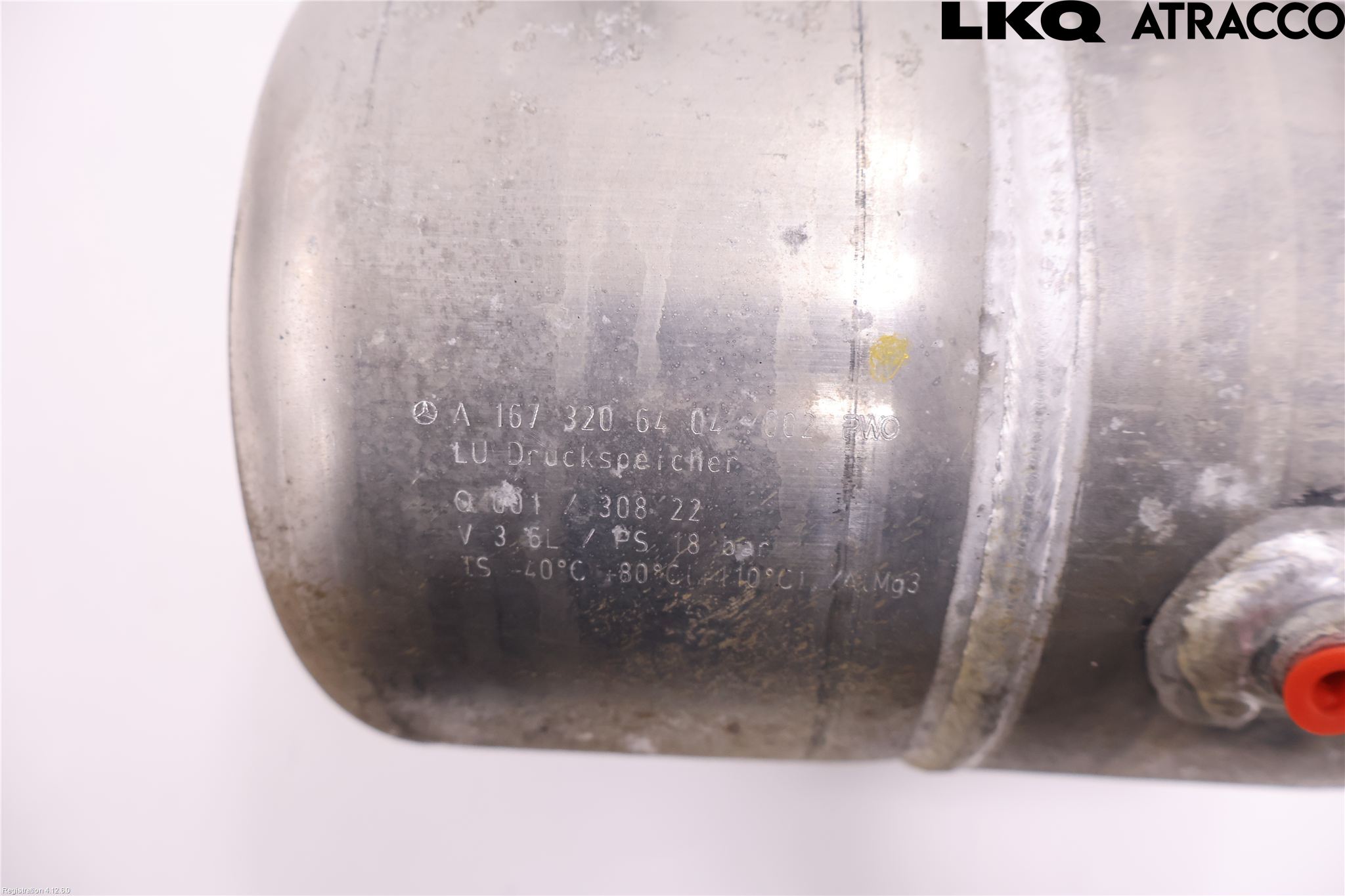 Mercedes-Benz MB GLE-KLASS (W167/V167/C167) 19- Nivå/Lufrfrändring Trycktank