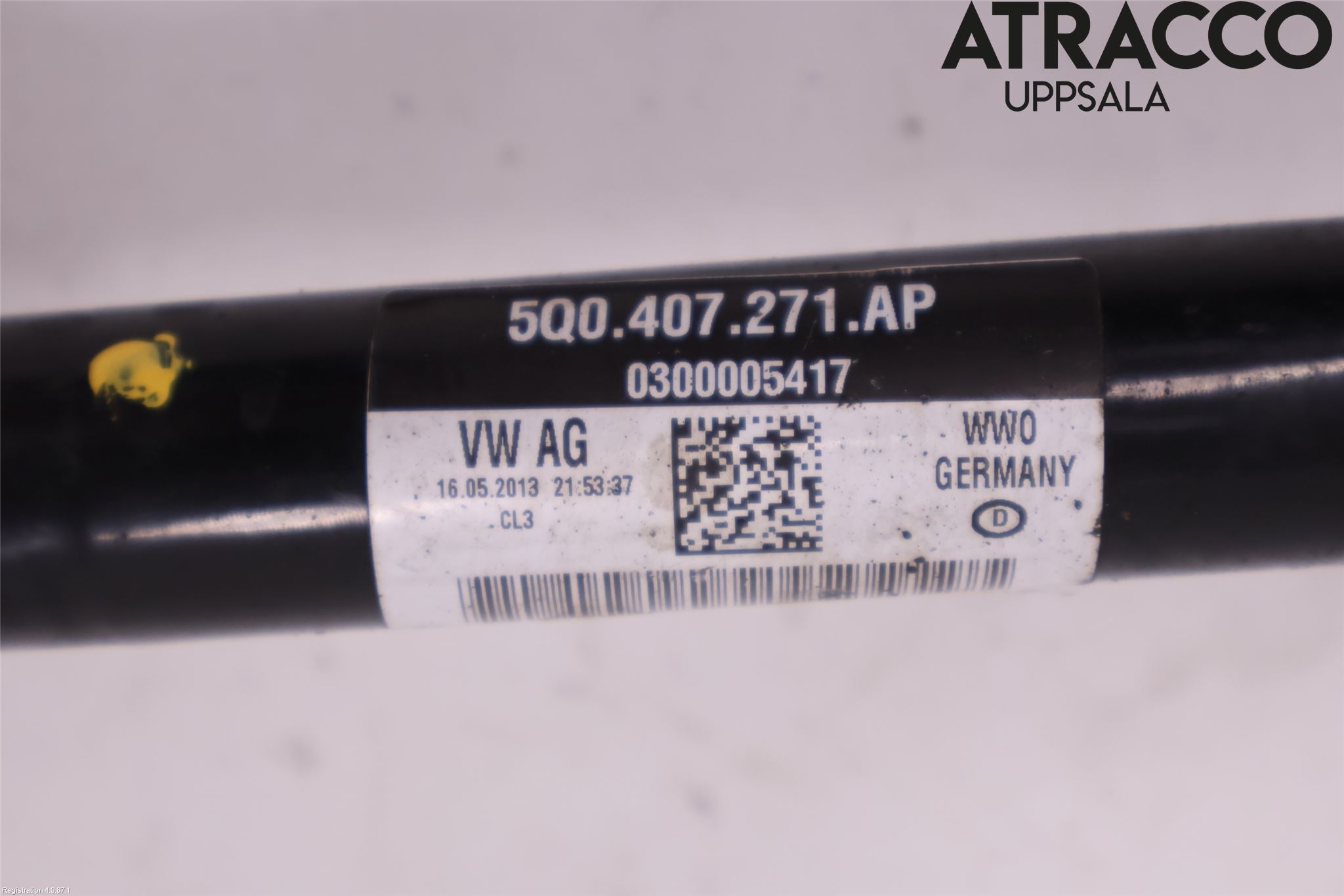 Volkswagen VW GOLF / E-GOLF VII 13-20 Drivaksel Foran Kompl Venstre