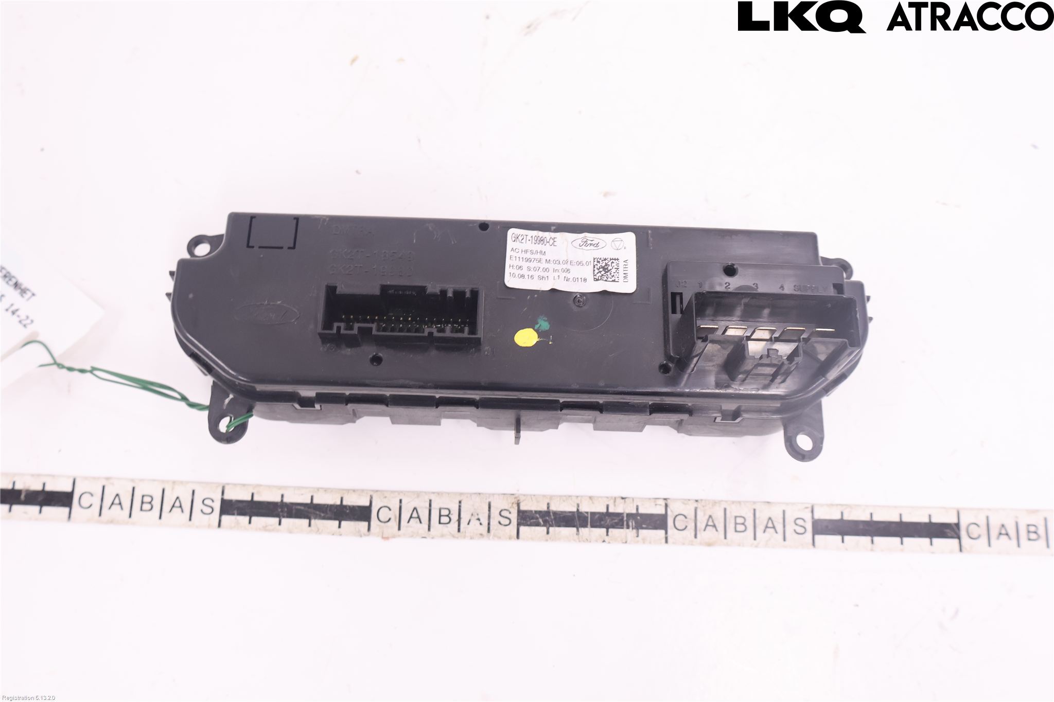Ford TRANSIT SKÅP/BUSS 14-22 Varme Ac Betjening-Display