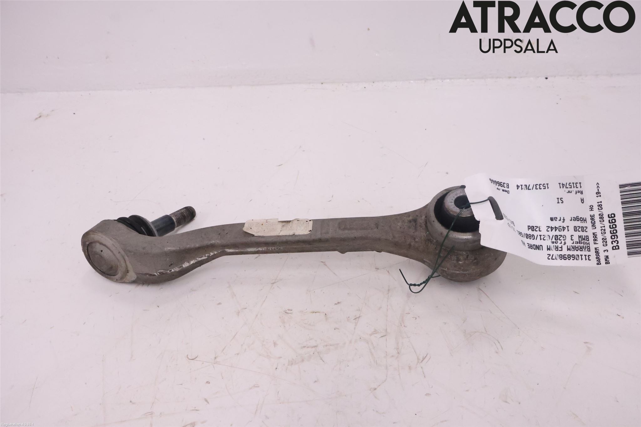 BMW 3 G20/G21/G80/G81 19- Bærearm Foran Høyre Nedre