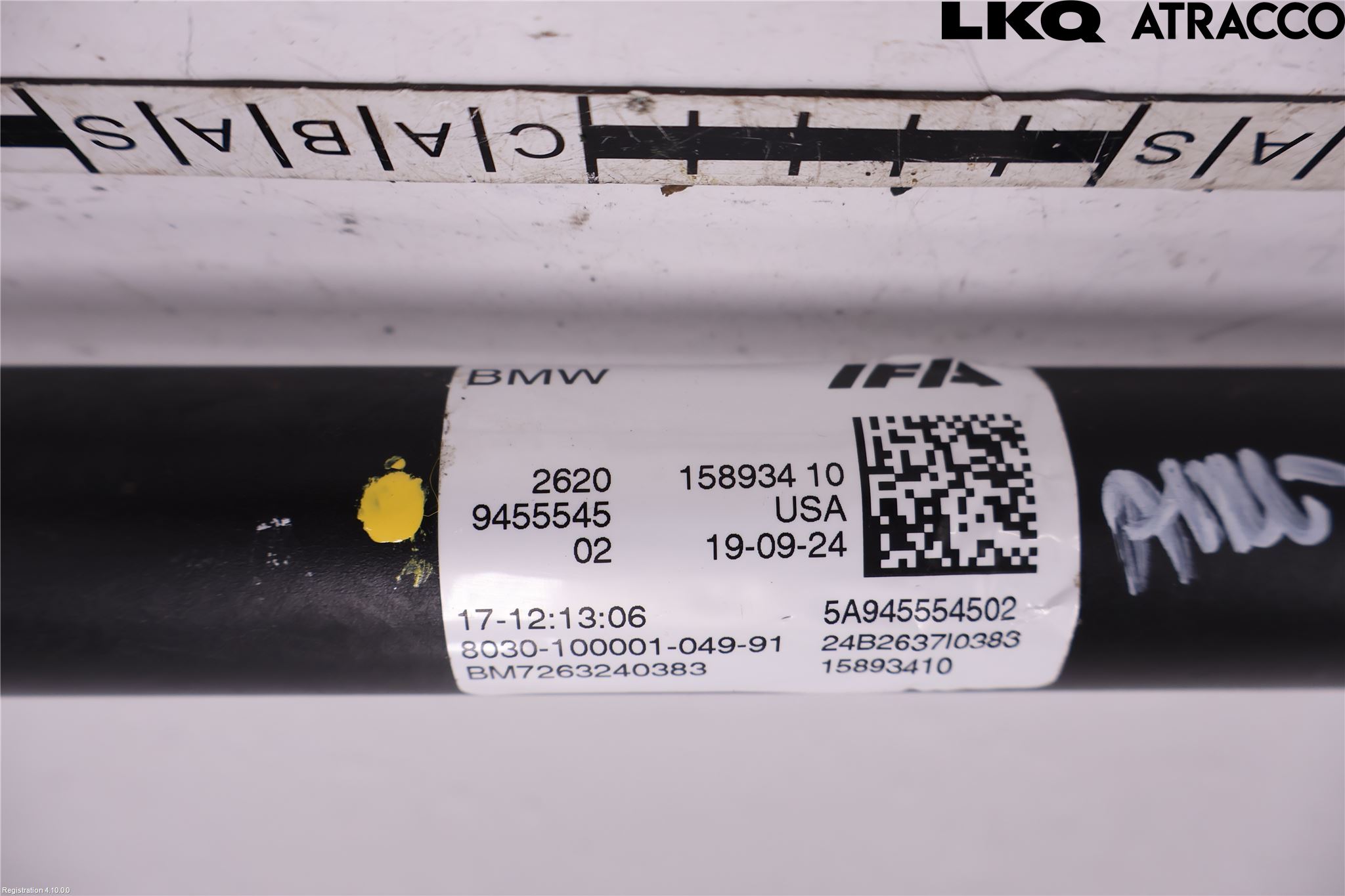 BMW X5 G05 18- Mellomaksel Fremre