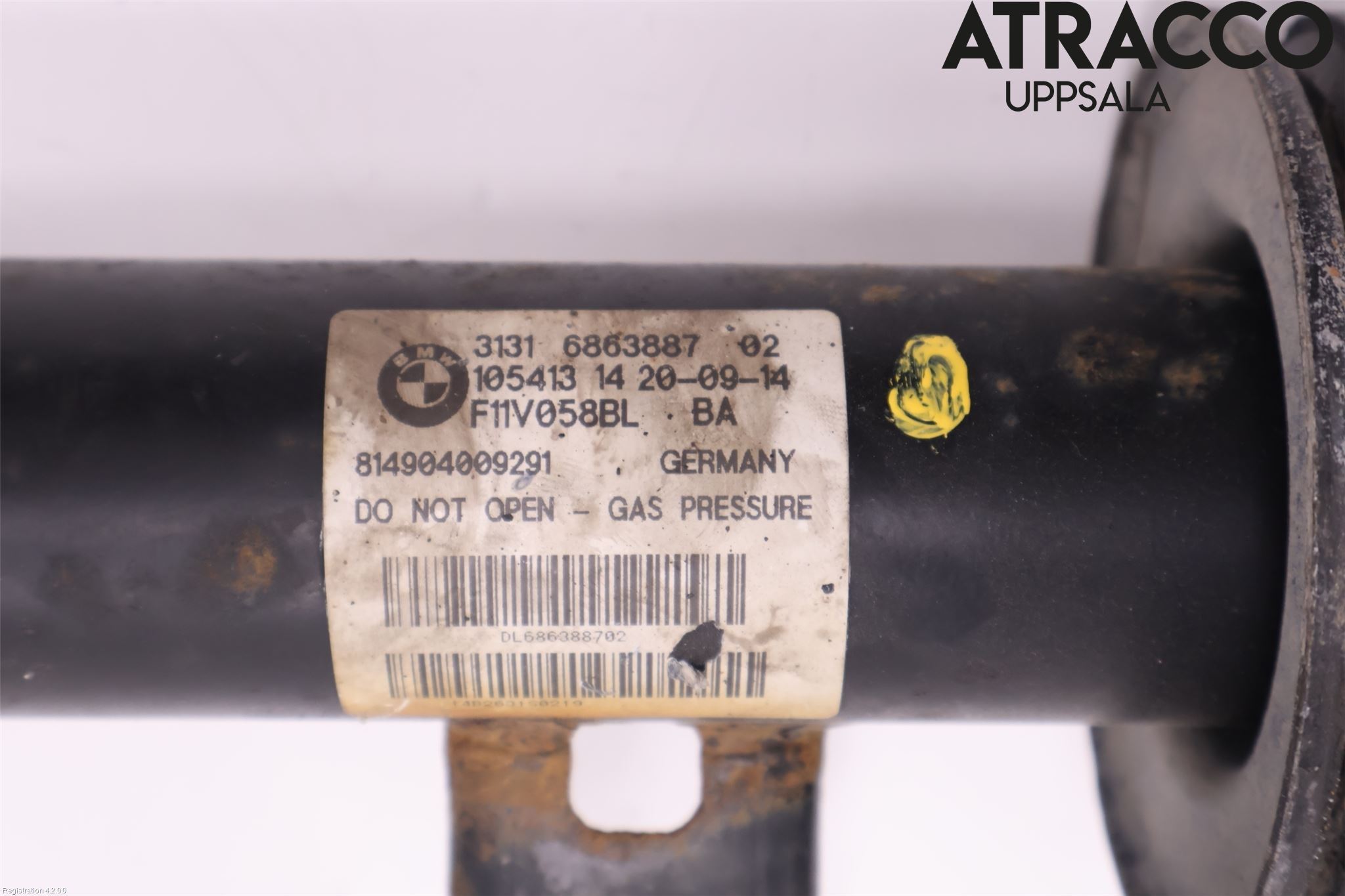 BMW 5 F10/F11/F18 09-17 Fjærbein Foran Høyre