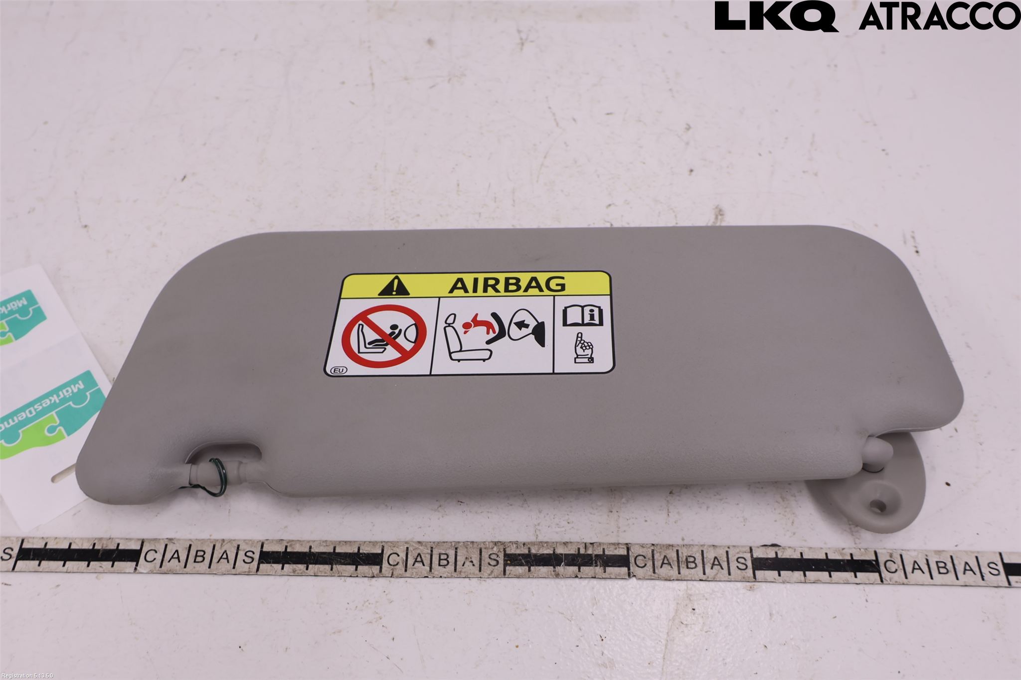 Toyota AURIS 13-19 Innr Solskjerm