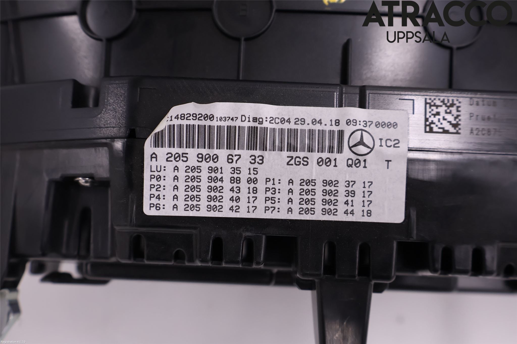 Mercedes-Benz MB GLC-KLASS (X253/C253) 15-22 Instr Kombinert