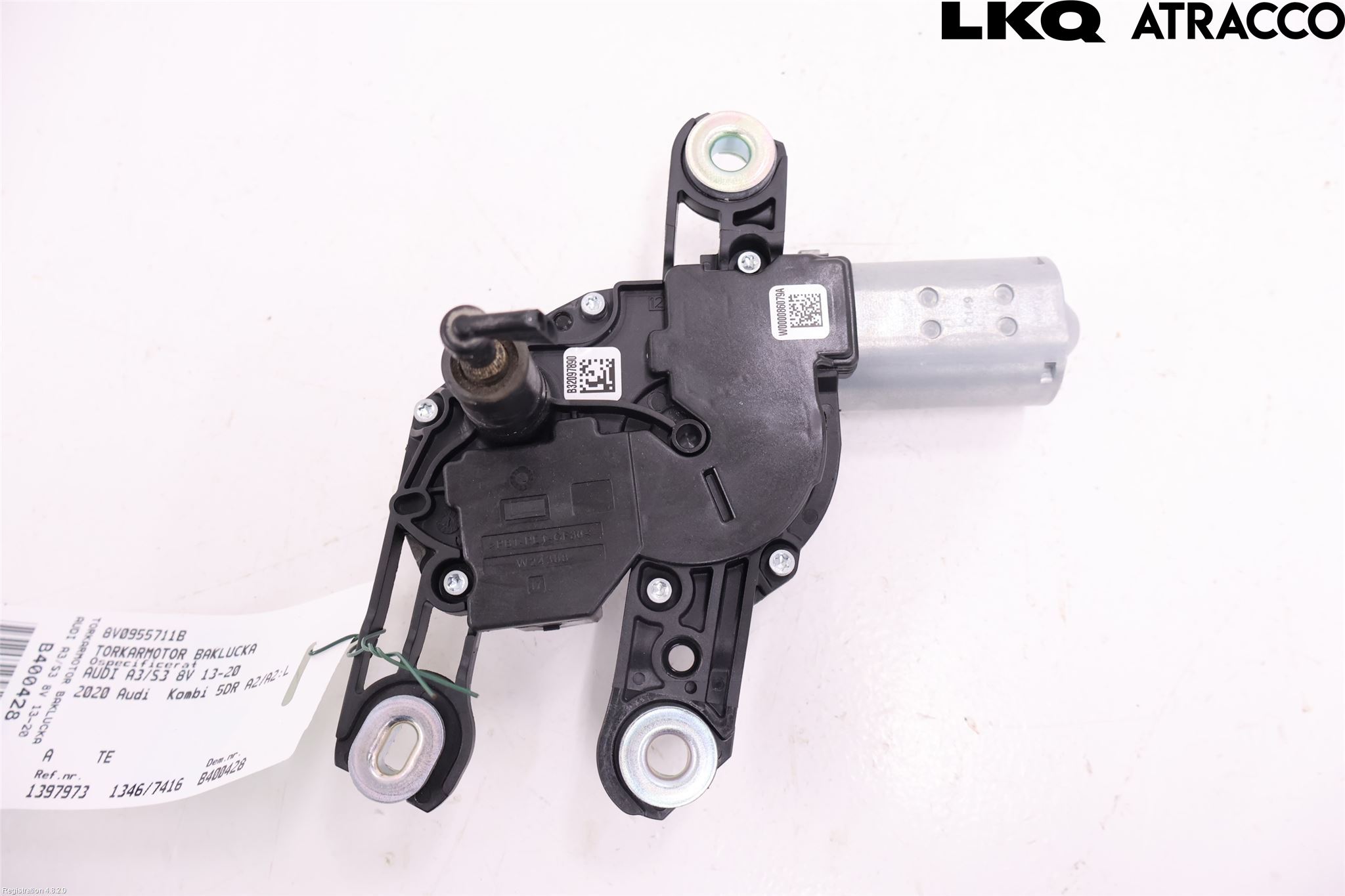 Audi A3/S3 8V 13-20 Viskermotor Bakluke