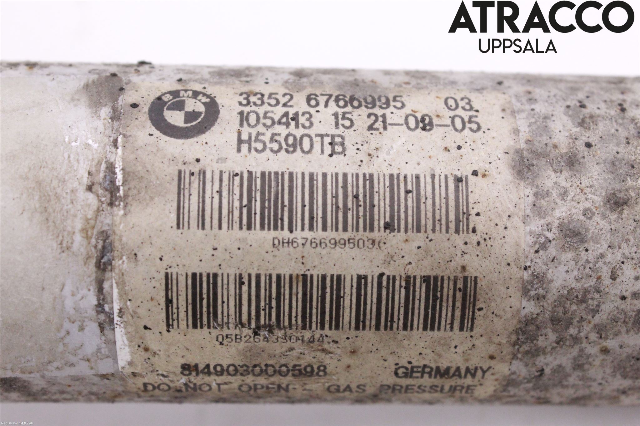 BMW 5 E60/61 Sed/Tou 02-10 Fjærbein Bak Venstre