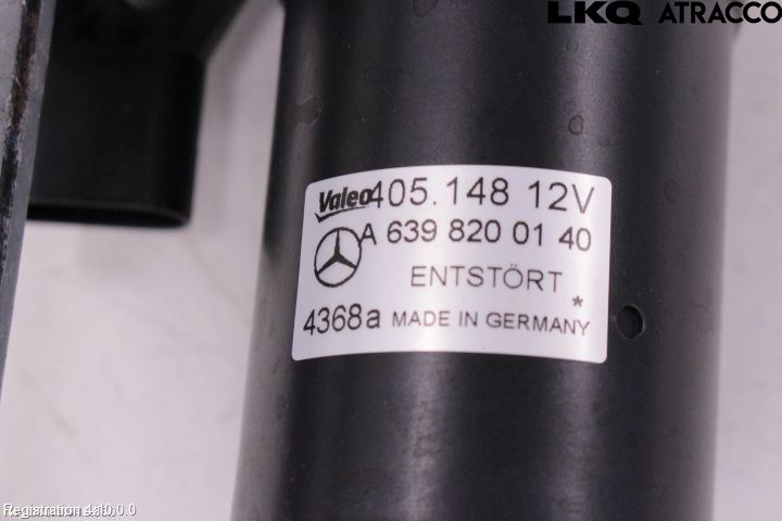 Mercedes-Benz MB VITO/VIANO (W639) 04-14 Viskeroverføring Frontrute
