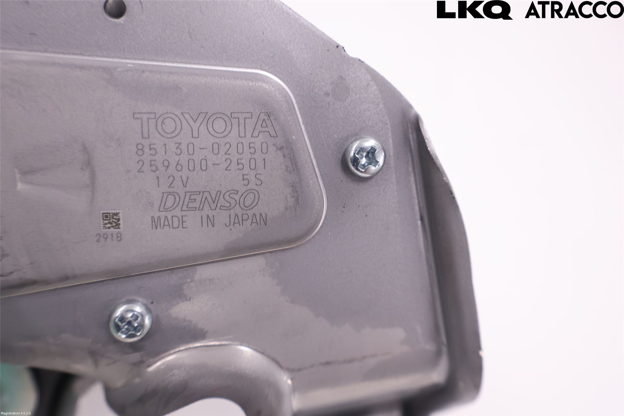 Toyota AURIS 13-19 Viskermotor Bakluke