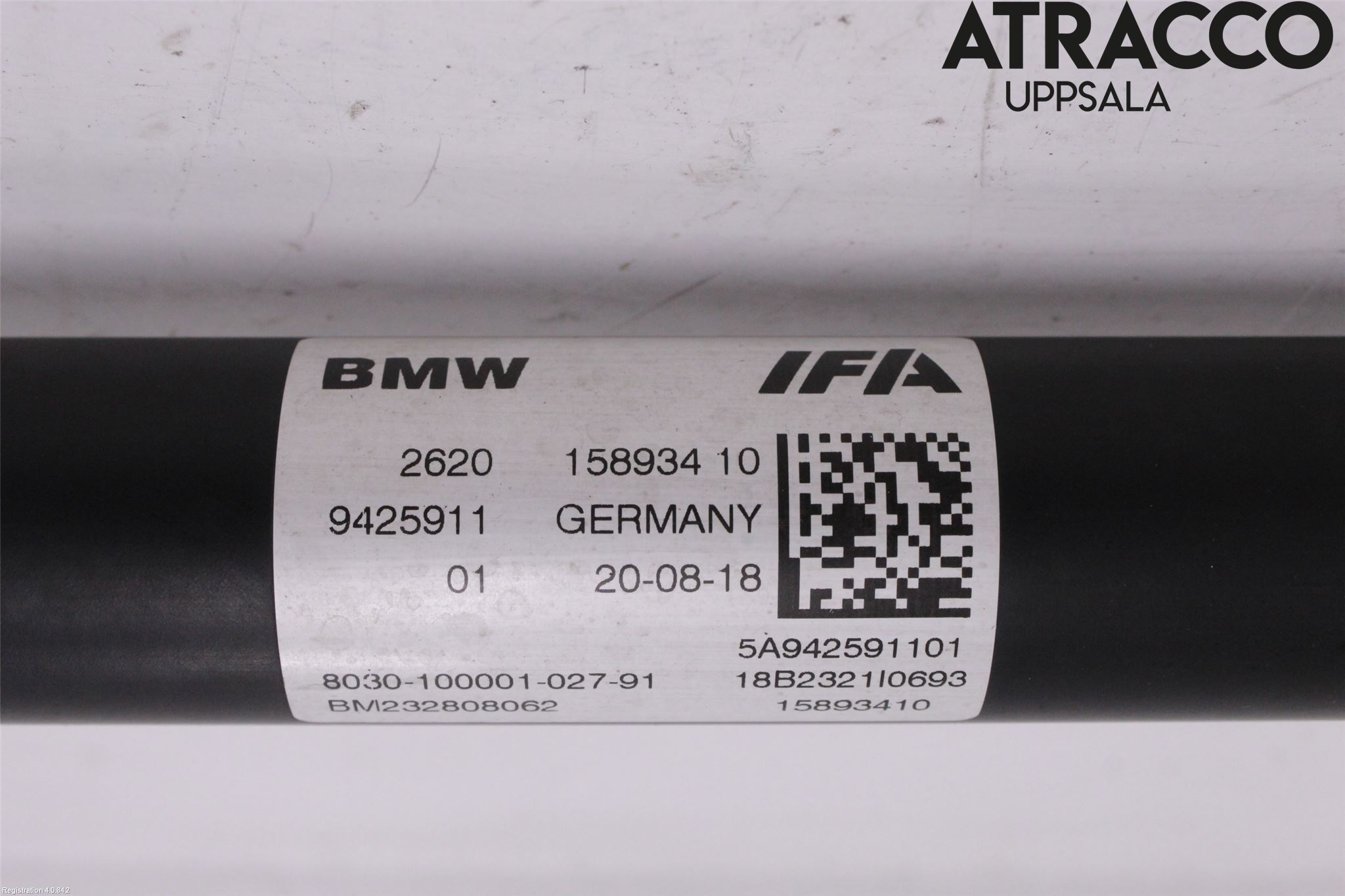 BMW 5 G30/G31/F90 17-23 Mellomaksel Fremre 4Wd