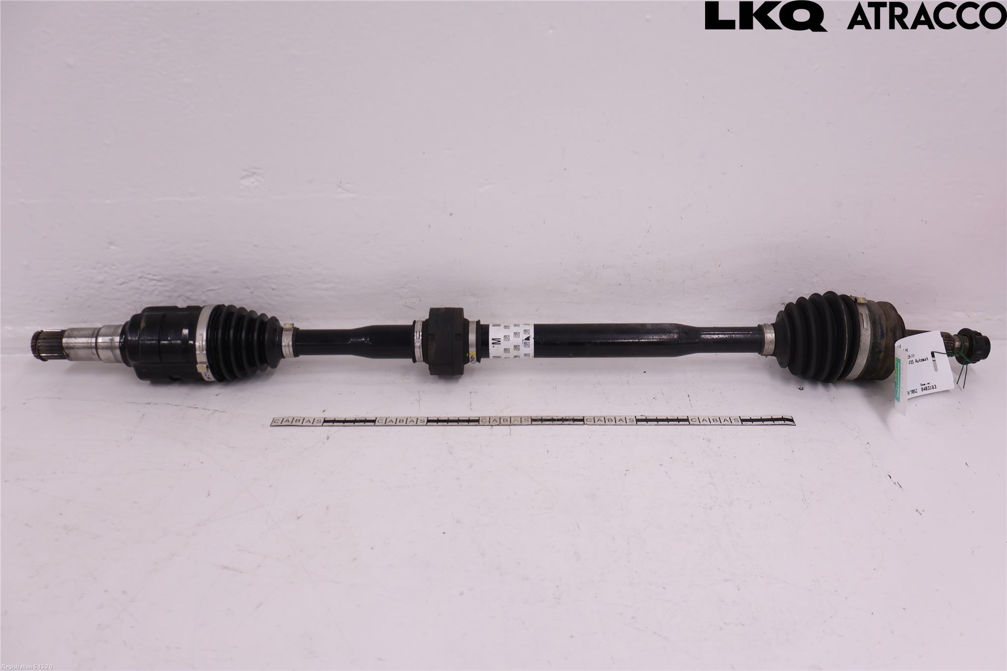 Toyota COROLLA 19- Drivaksel Foran Kompl Høyre