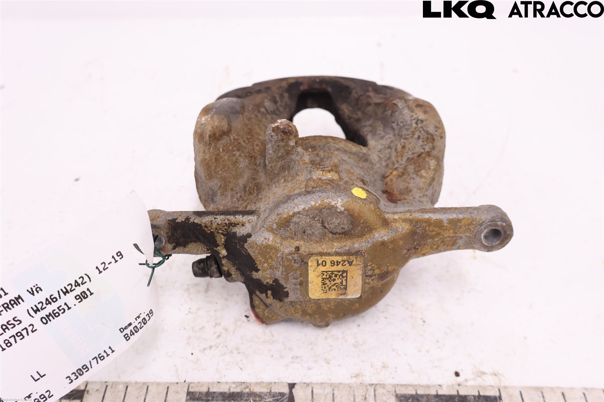 Mercedes-Benz MB B-KLASS (W246/W242) 12-19 Bremsecaliper Foran Venstre