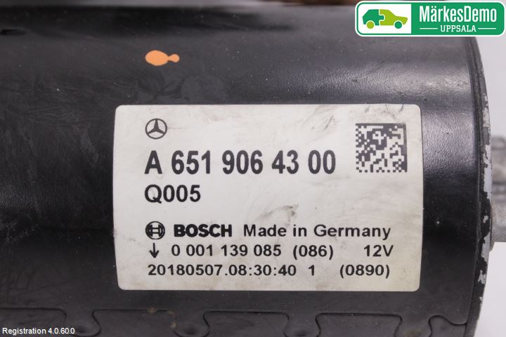 Mercedes-Benz MB VITO/V-KLASS (W640,W447,W448) 14- Startmotor Diesel