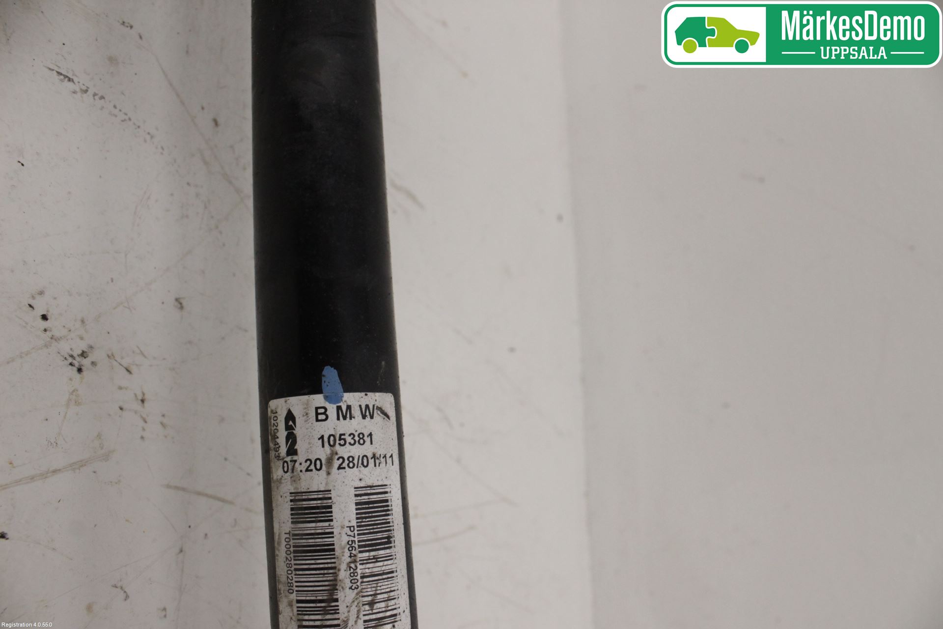 BMW X6 E71/E72   08-14 Drivaksel Bak Kompl  V = H