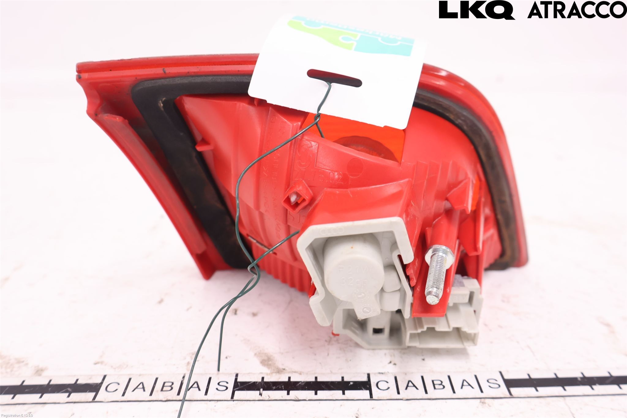 Audi A3/S3 05-13 Baklykt Høyre  På Luke(Indre)