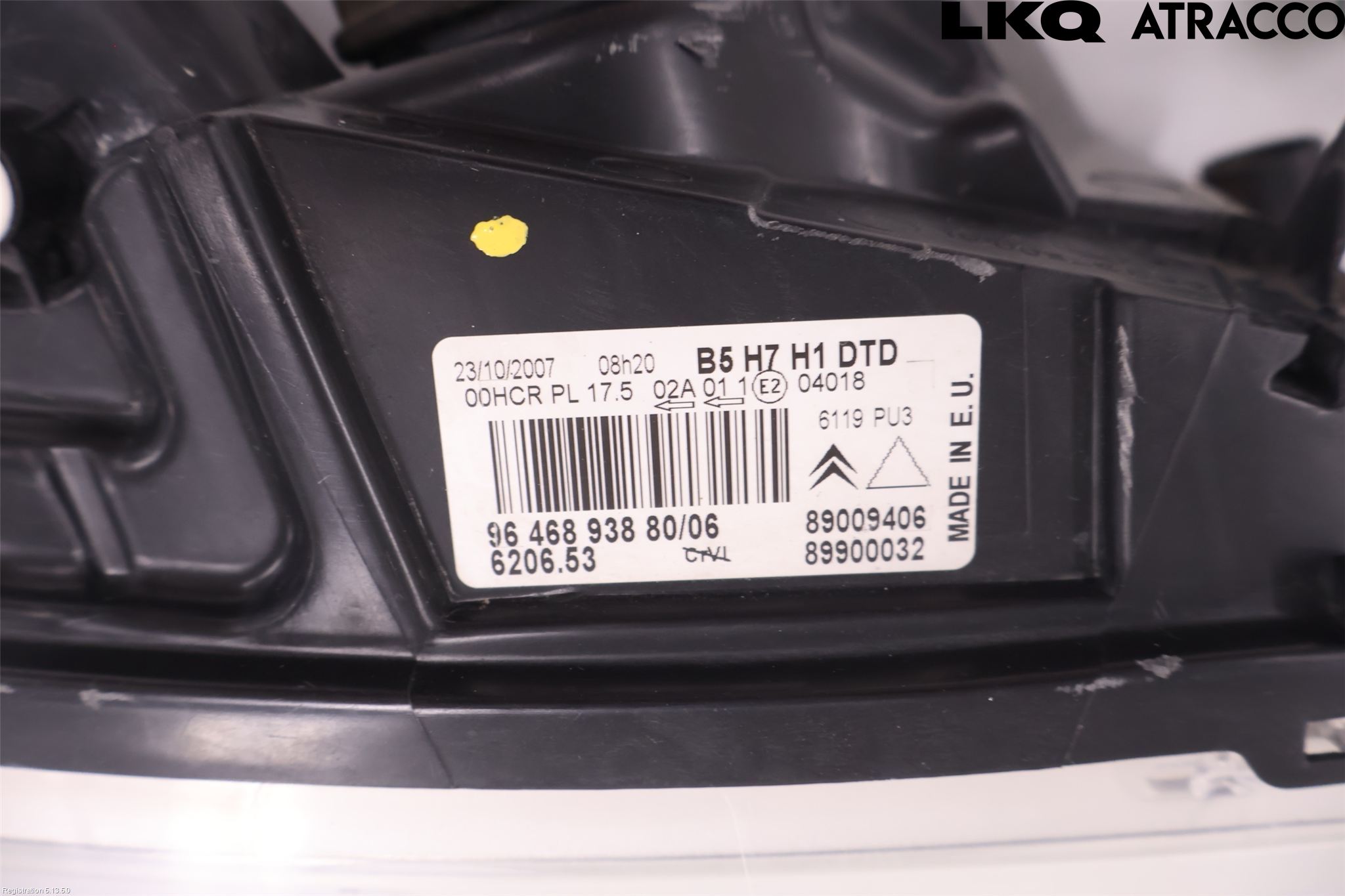 Citroen C4 I   05-10 Frontlykt Høyre