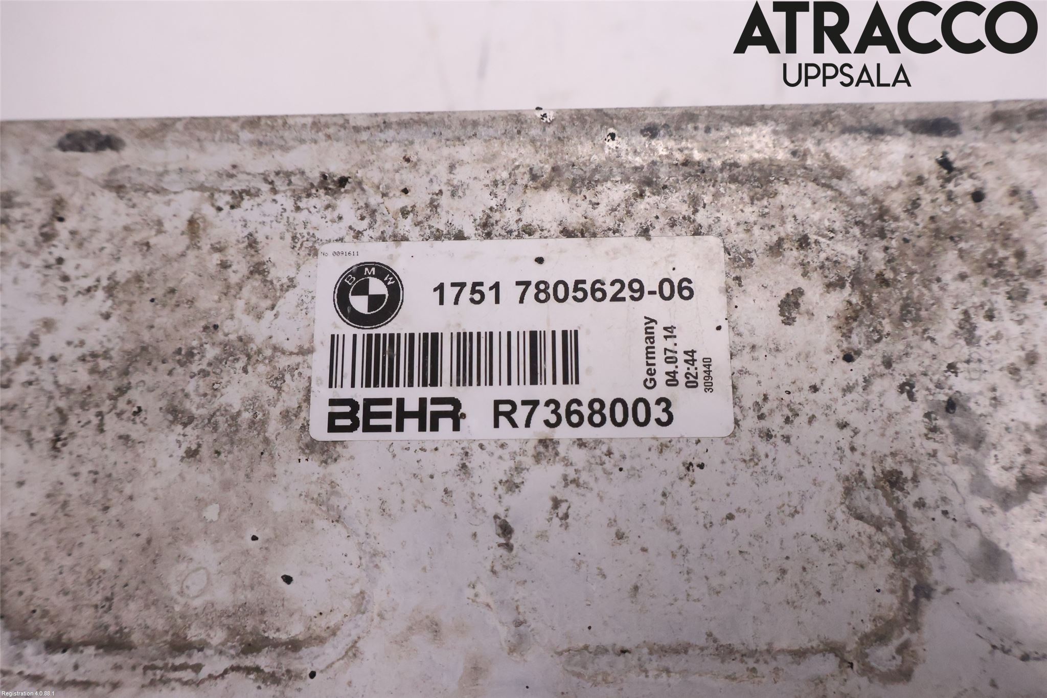 BMW 5 F10/F11/F18 09-17 Intercooler Radiator