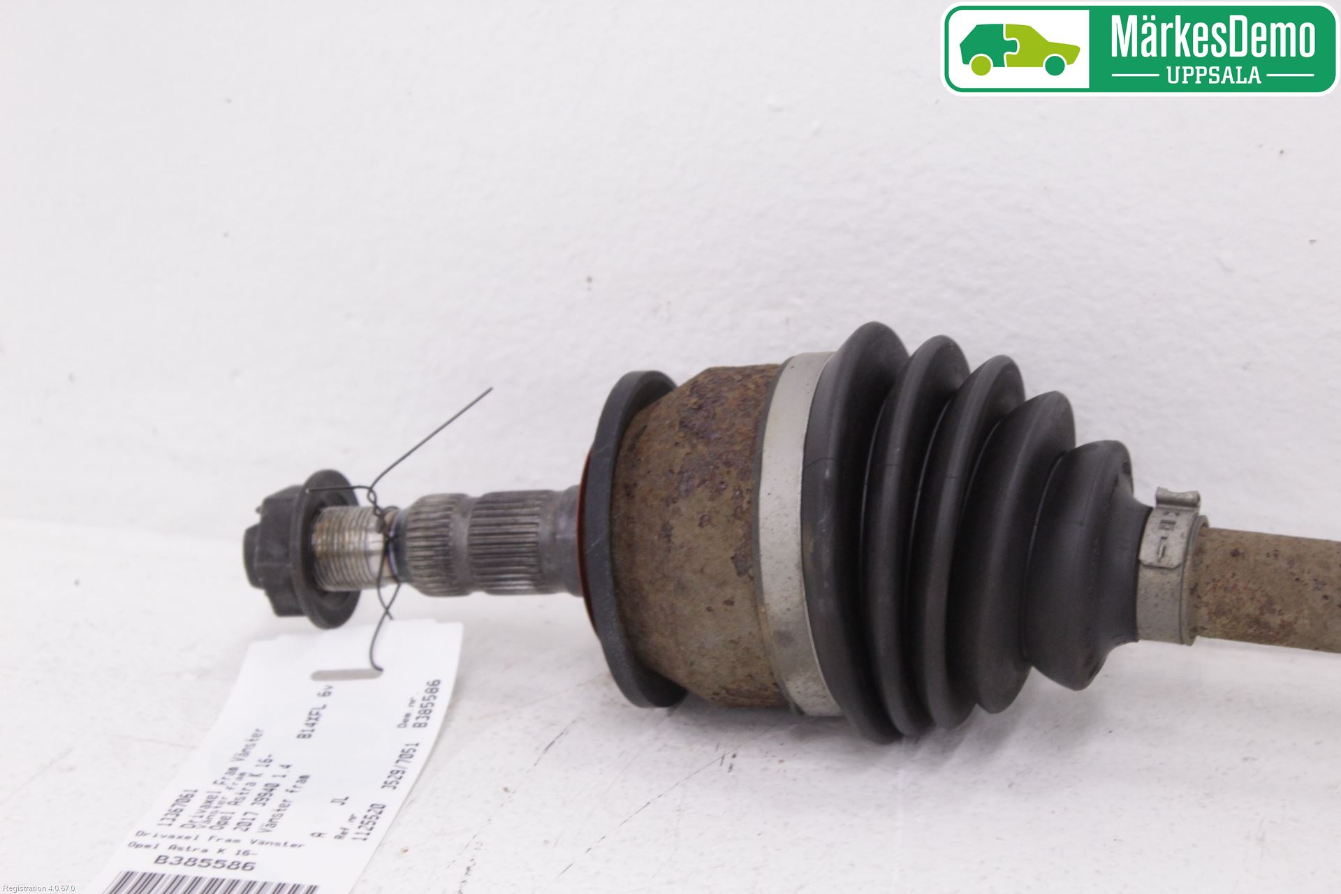 Opel ASTRA K 16-22 Drivaksel Foran Kompl Venstre