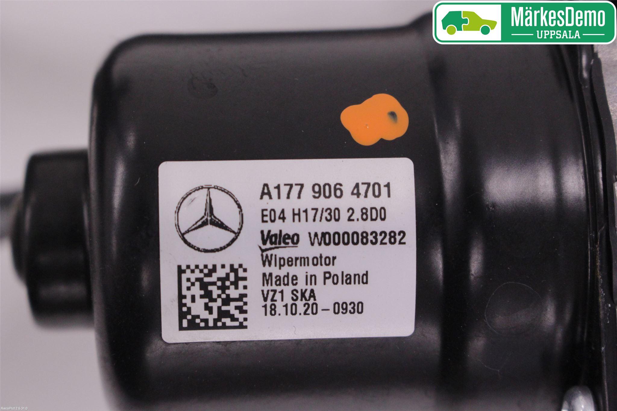 Mercedes-Benz MB A-KLASS (W177) 18- Viskermotor Frontrute