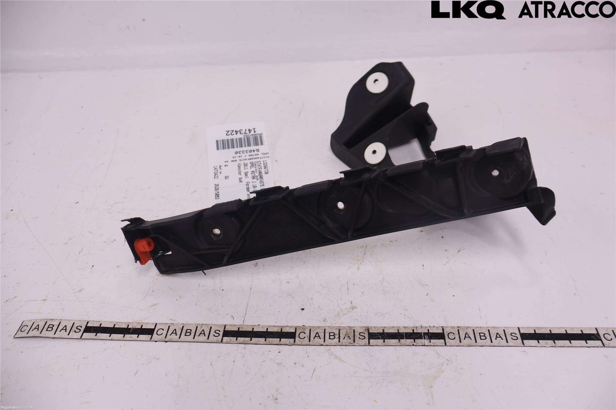 Opel ASTRA J 10-15 Støtfangerfeste Bak Venstre
