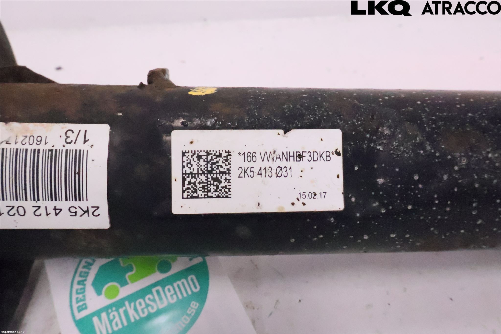 Volkswagen VW CADDY 16-20 Fjærbein Foran Venstre
