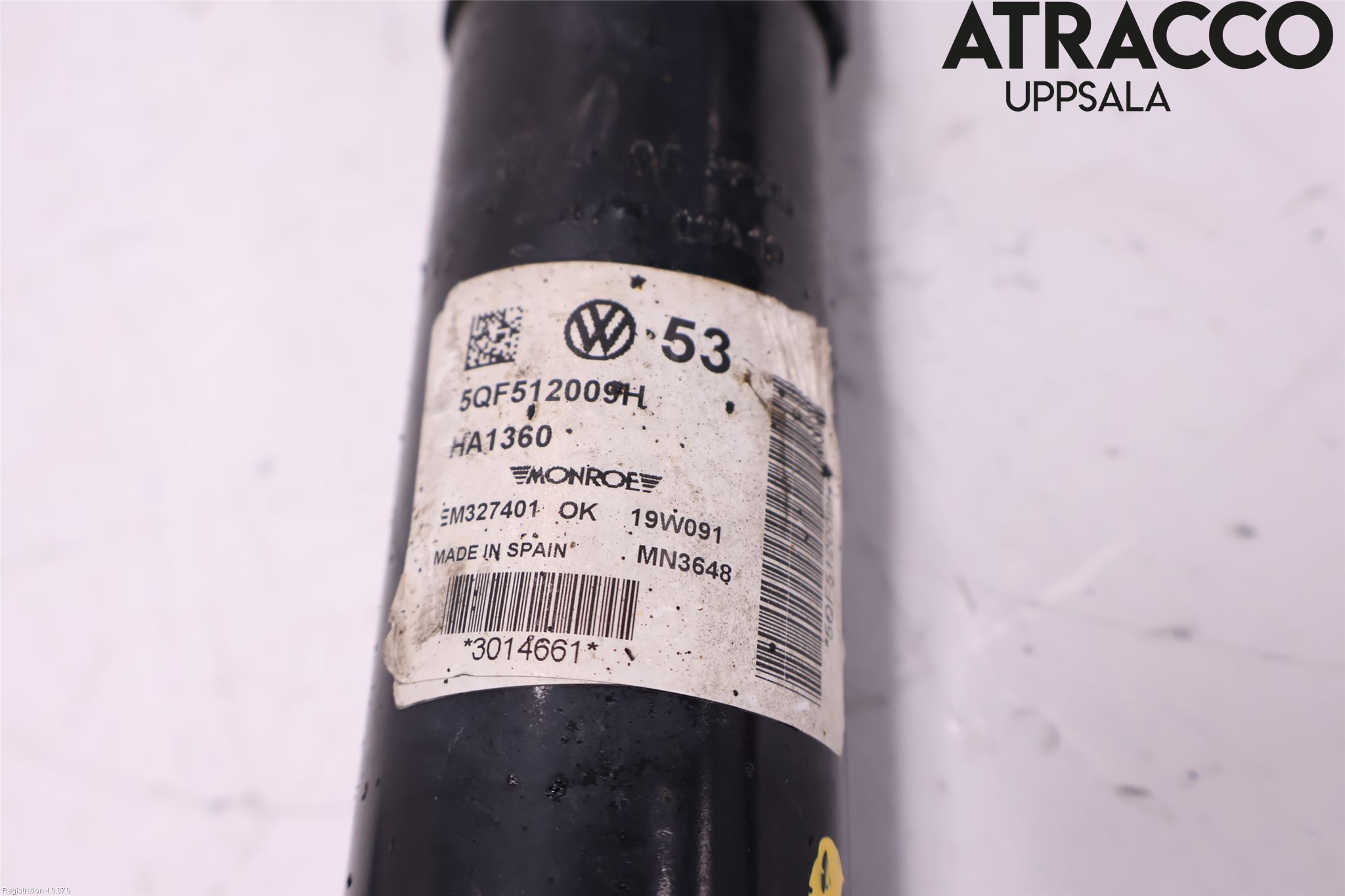 Volkswagen VW TIGUAN 16-24 Støtdemper Bak