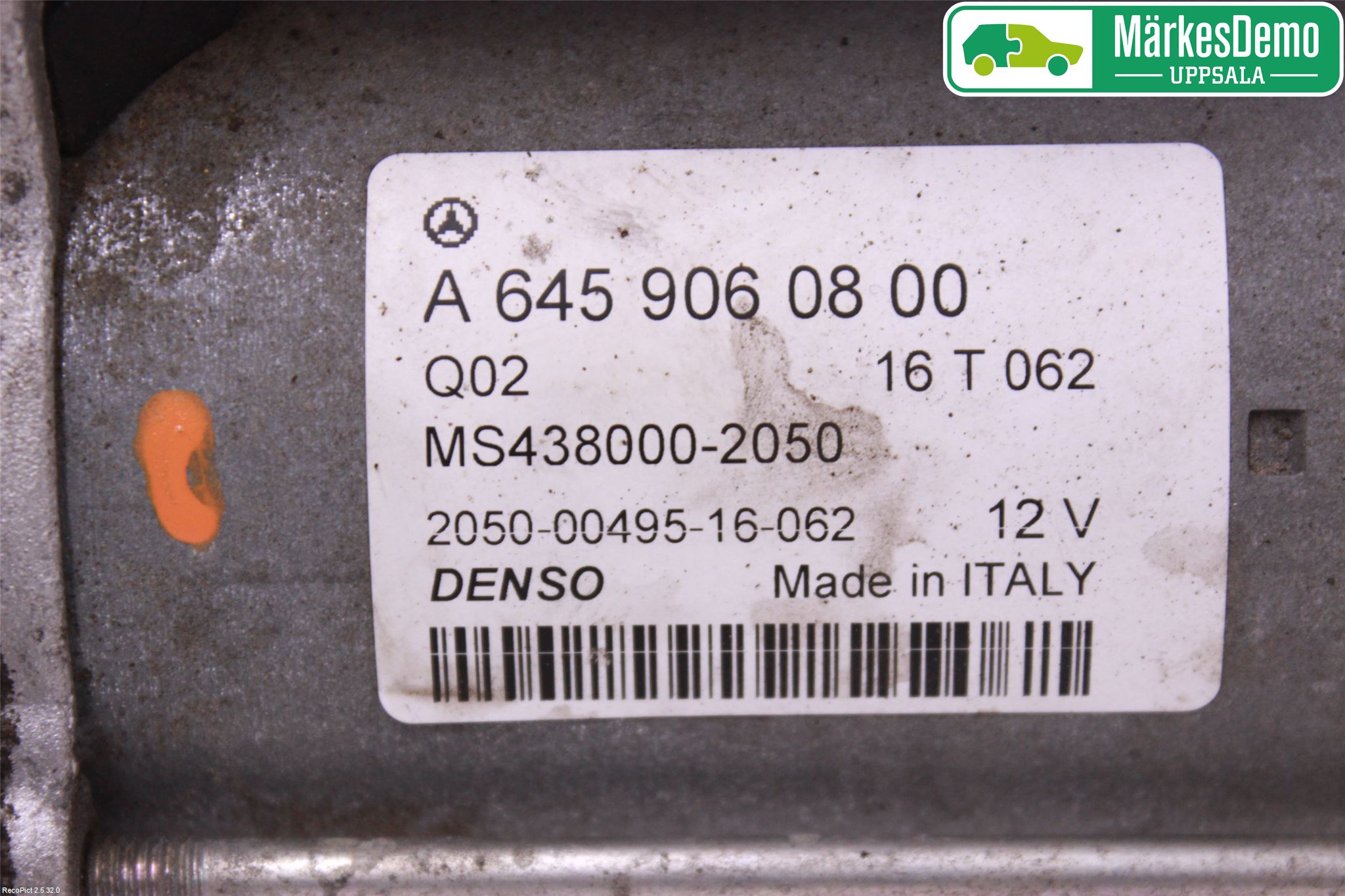 Mercedes-Benz MB A-KLASS (W176) 13-18 Startmotor Diesel