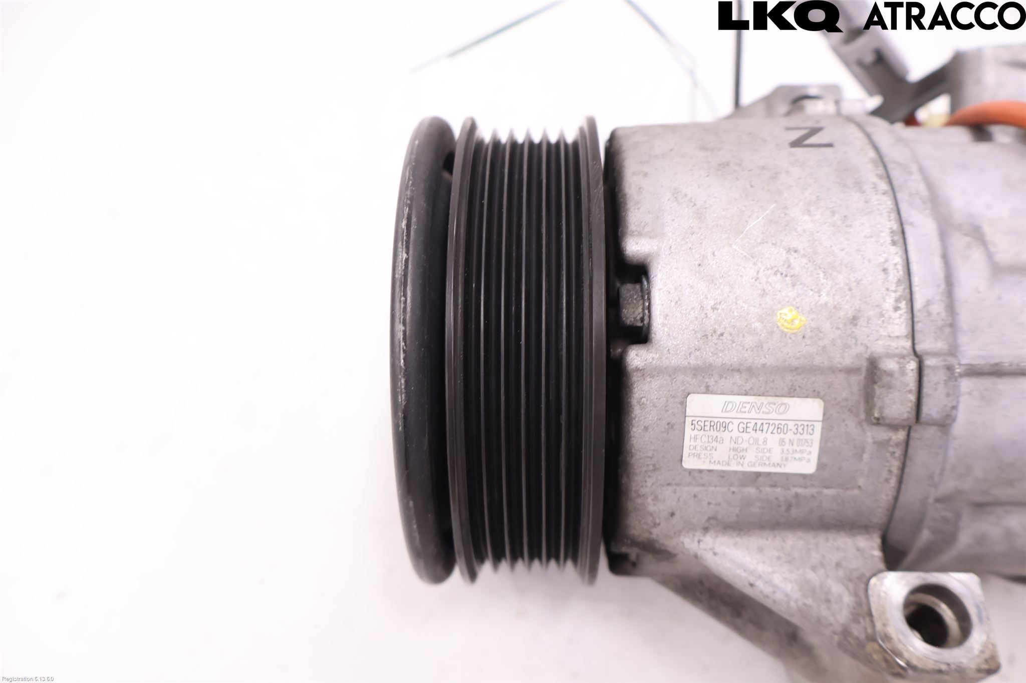 Toyota YARIS XP90 06-11 Varme Ac Kompressor