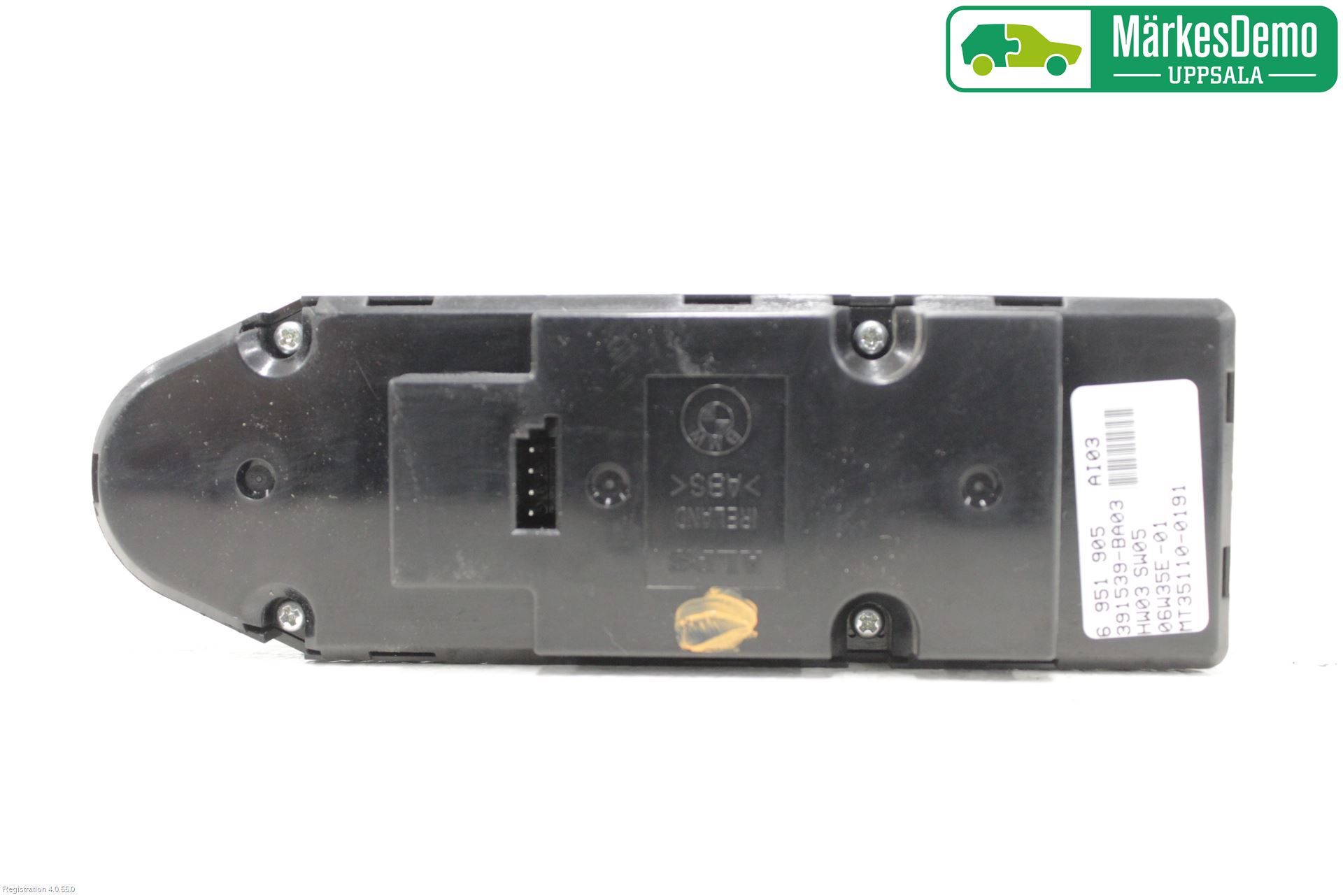 BMW 5 E60/61 Sed/Tou 02-10 Bryter Vindusheis