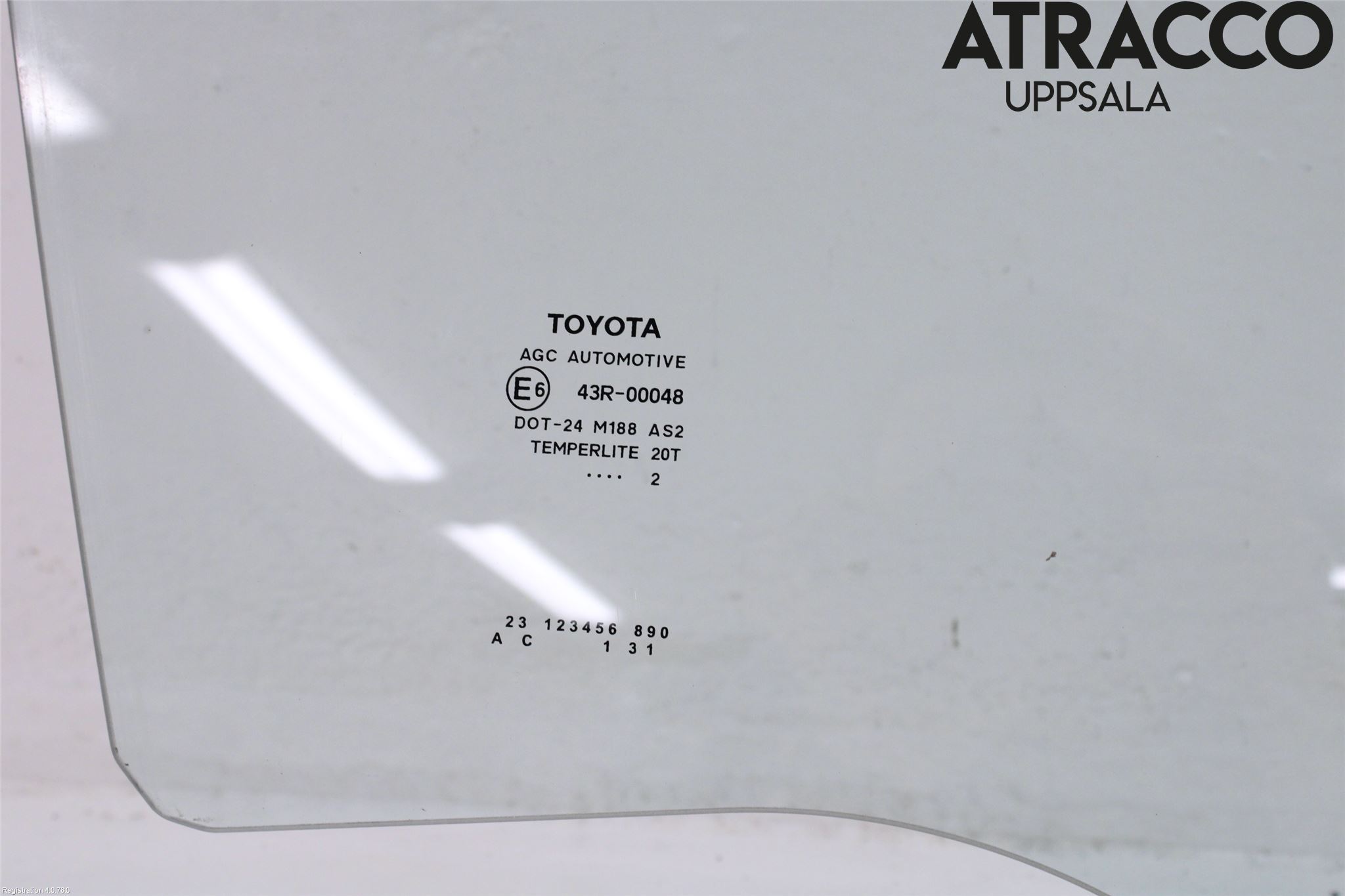 Toyota YARIS XP130 12-14 Dørrute Bak Høyre 4Dørs