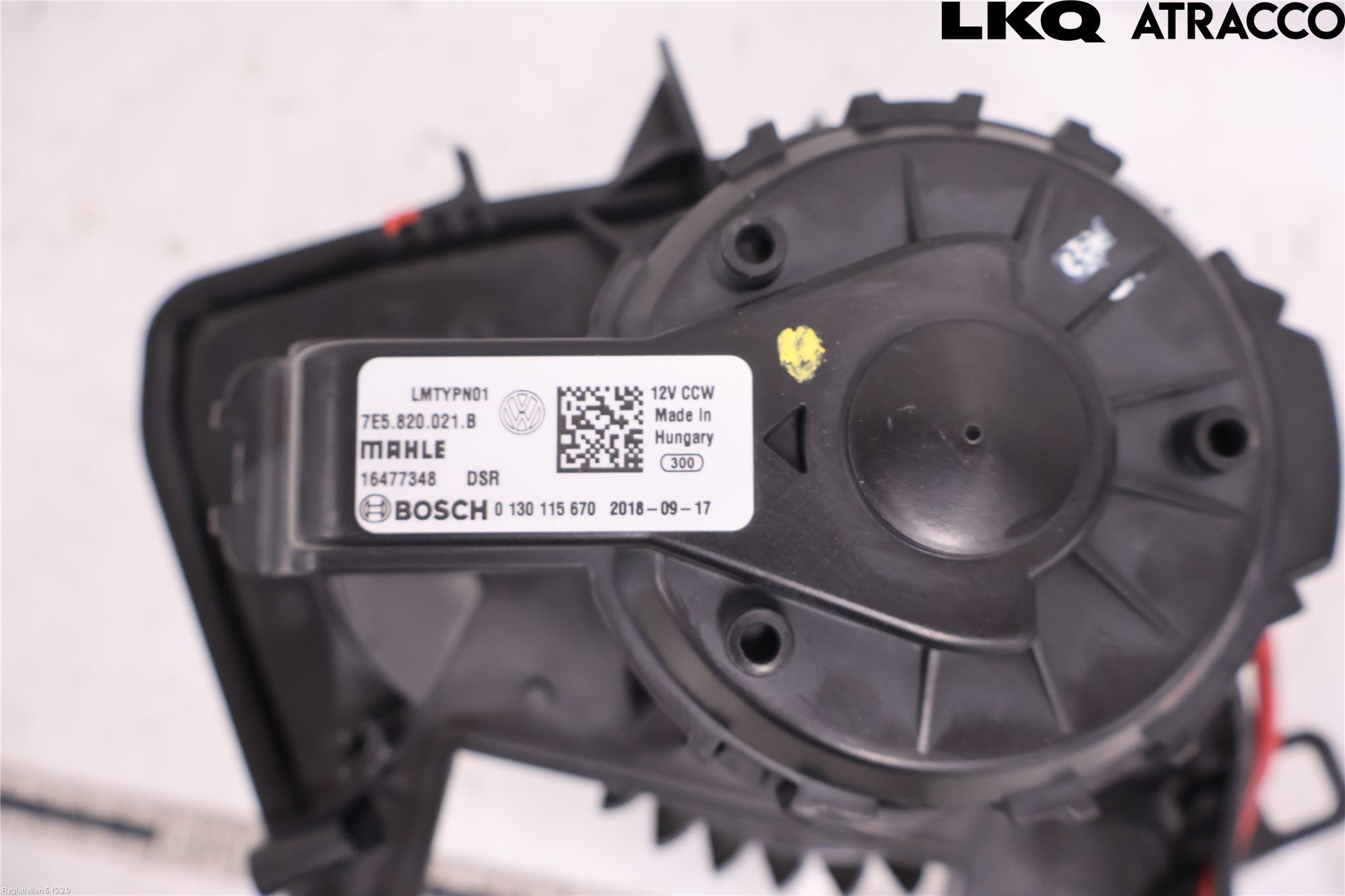Volkswagen VW MULTIVAN T4-T6 91-21 Varmeapparat Viftemotor