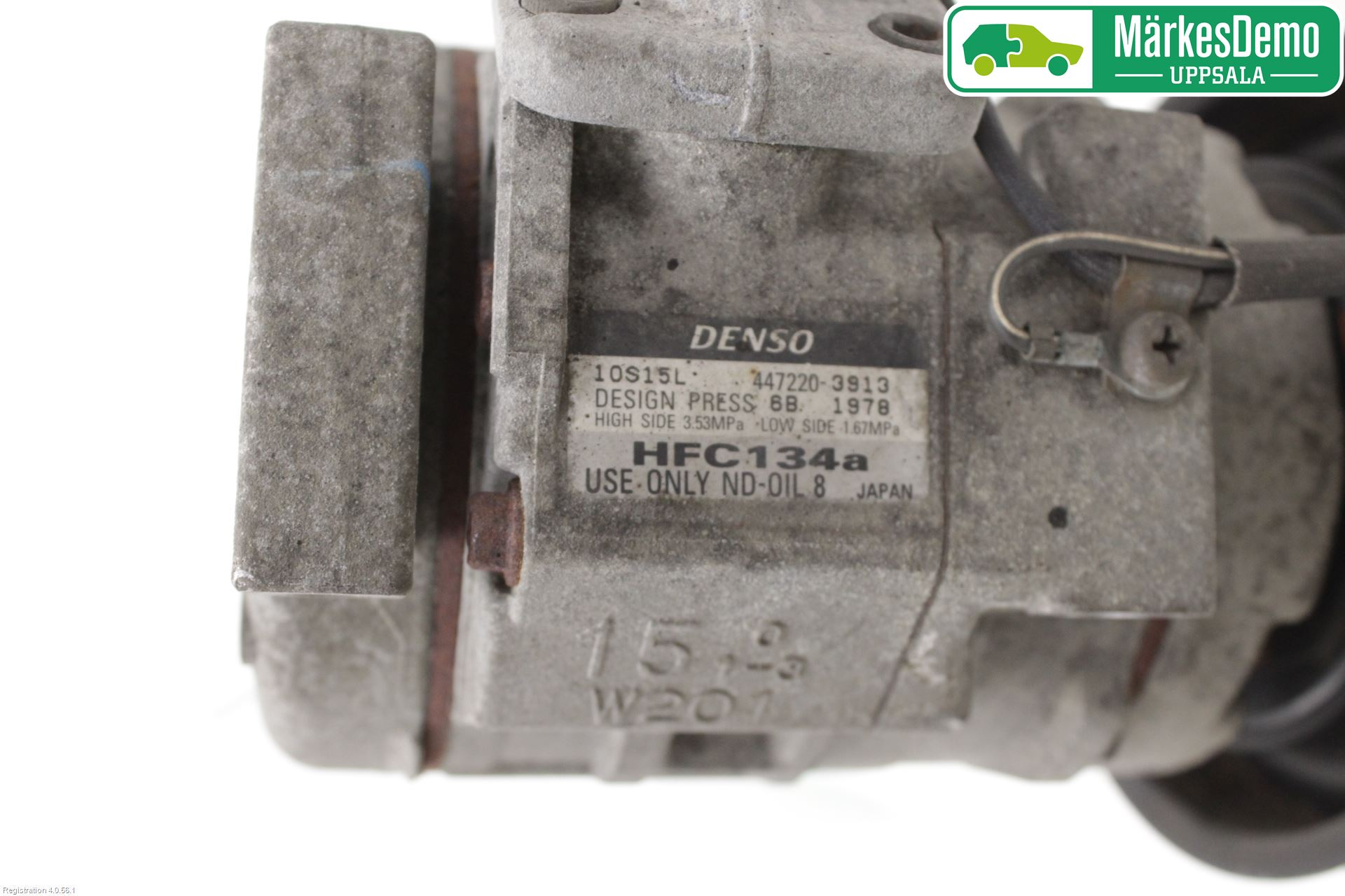 Toyota AVENSIS 98-02 Varme Ac Kompressor