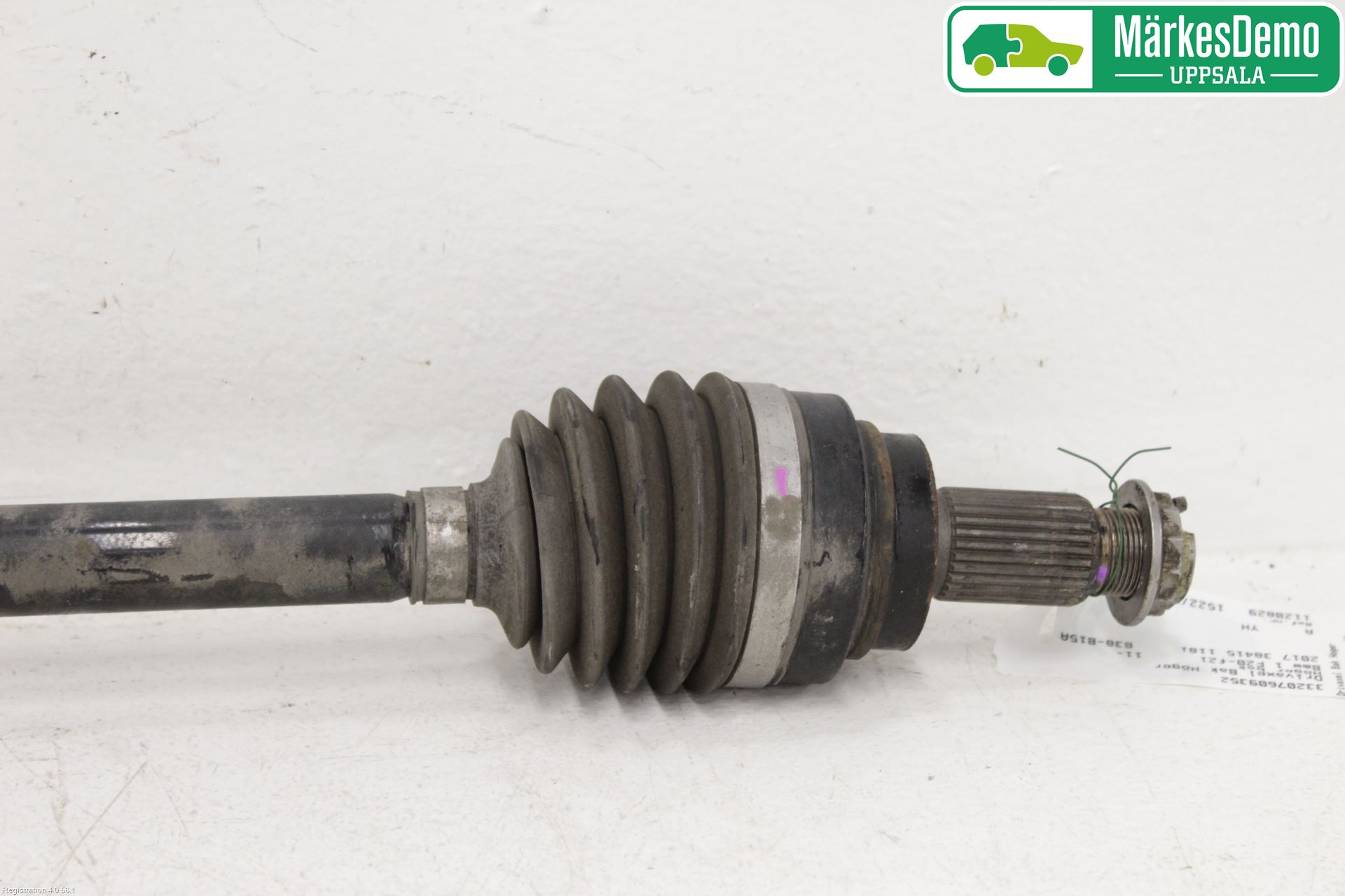 BMW 1 F20/F21 11-19 Drivaksel Bak Kompl Høyre