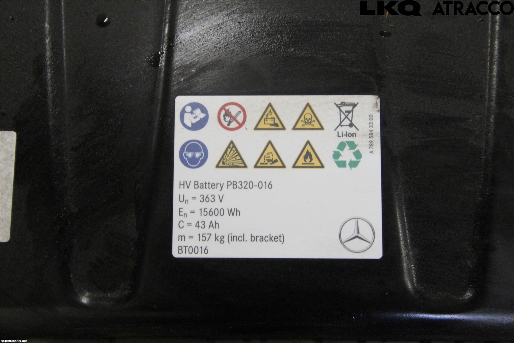 Mercedes-Benz MB A-KLASS (W177) 18- Hybrid Batteri