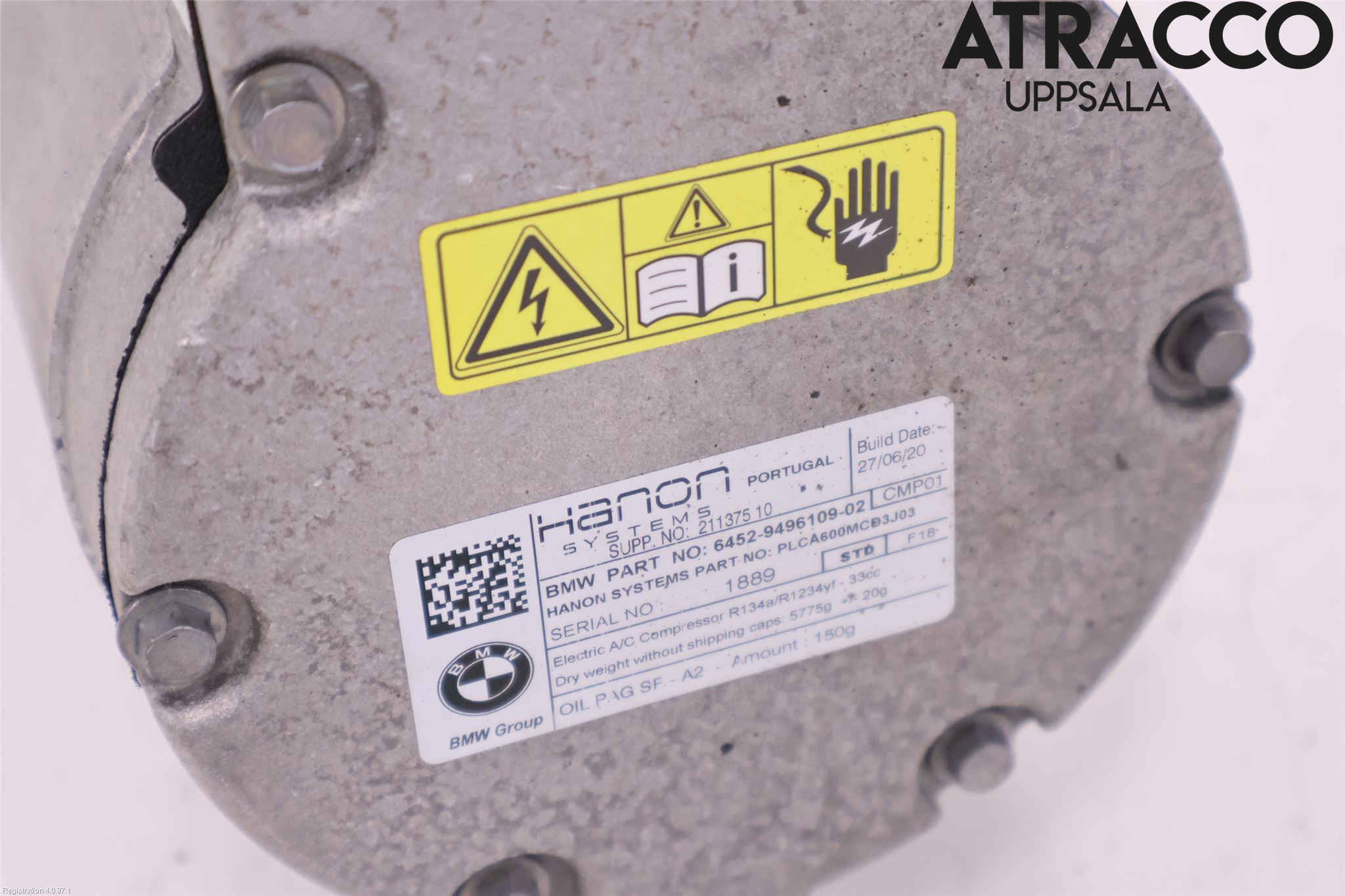 BMW 3 G20/G21/G80/G81 19- Varme Ac Kompressor