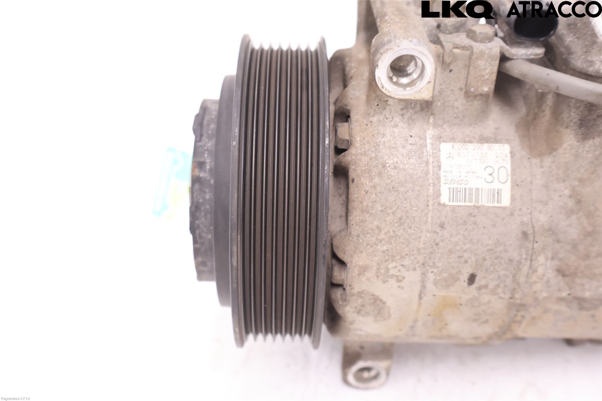 Mercedes-Benz MB C-KLASS (W204) 07-15 Varme Ac Kompressor