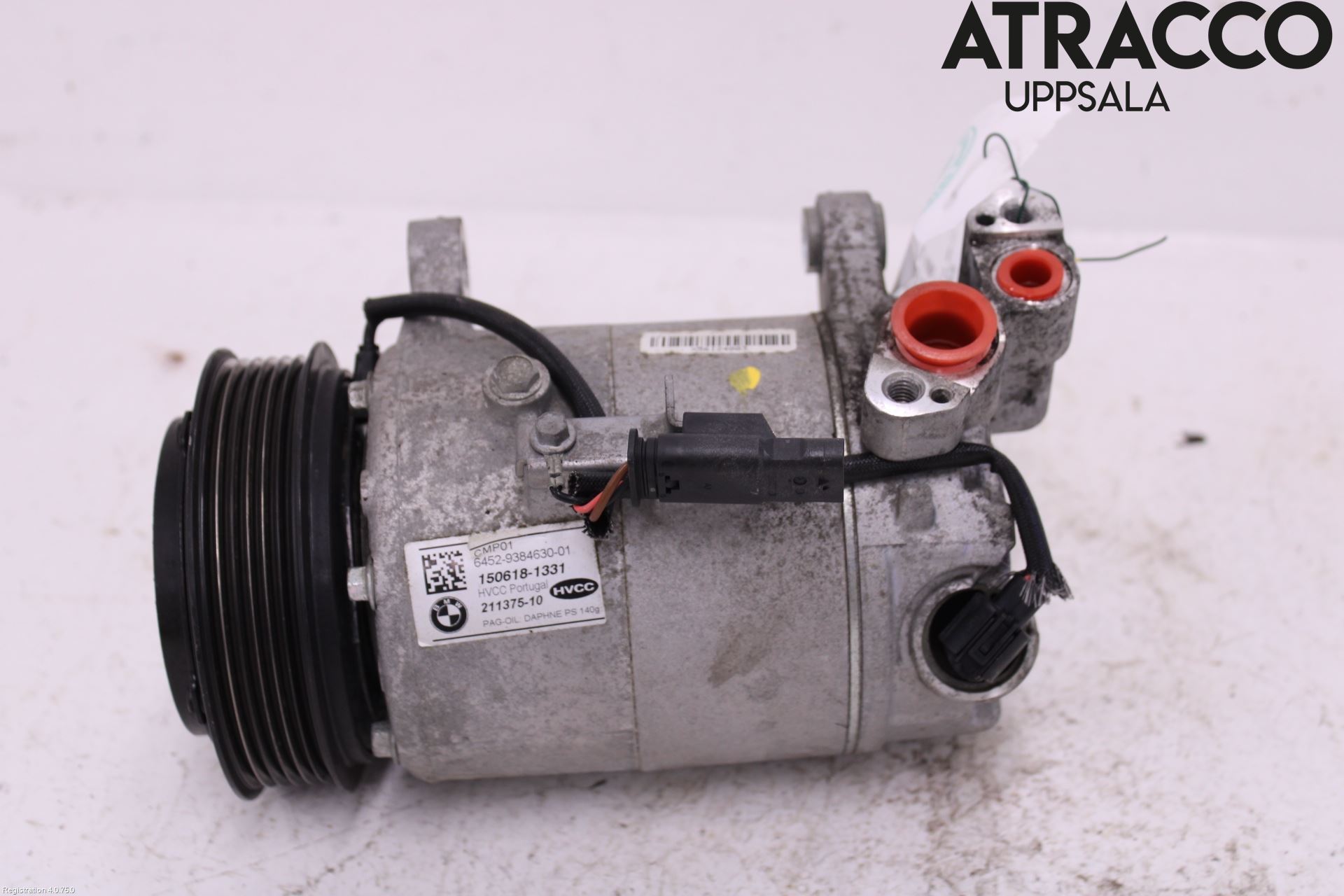 BMW 5 F10/F11/F18 09-17 Varme Ac Kompressor