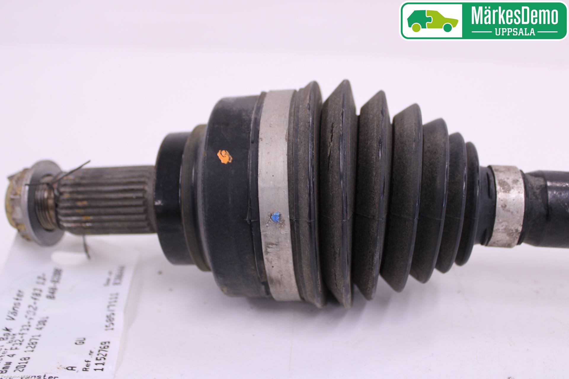 BMW 4 F32/F33/F82/F83 13-20 Drivaksel Bak Kompl Venstre
