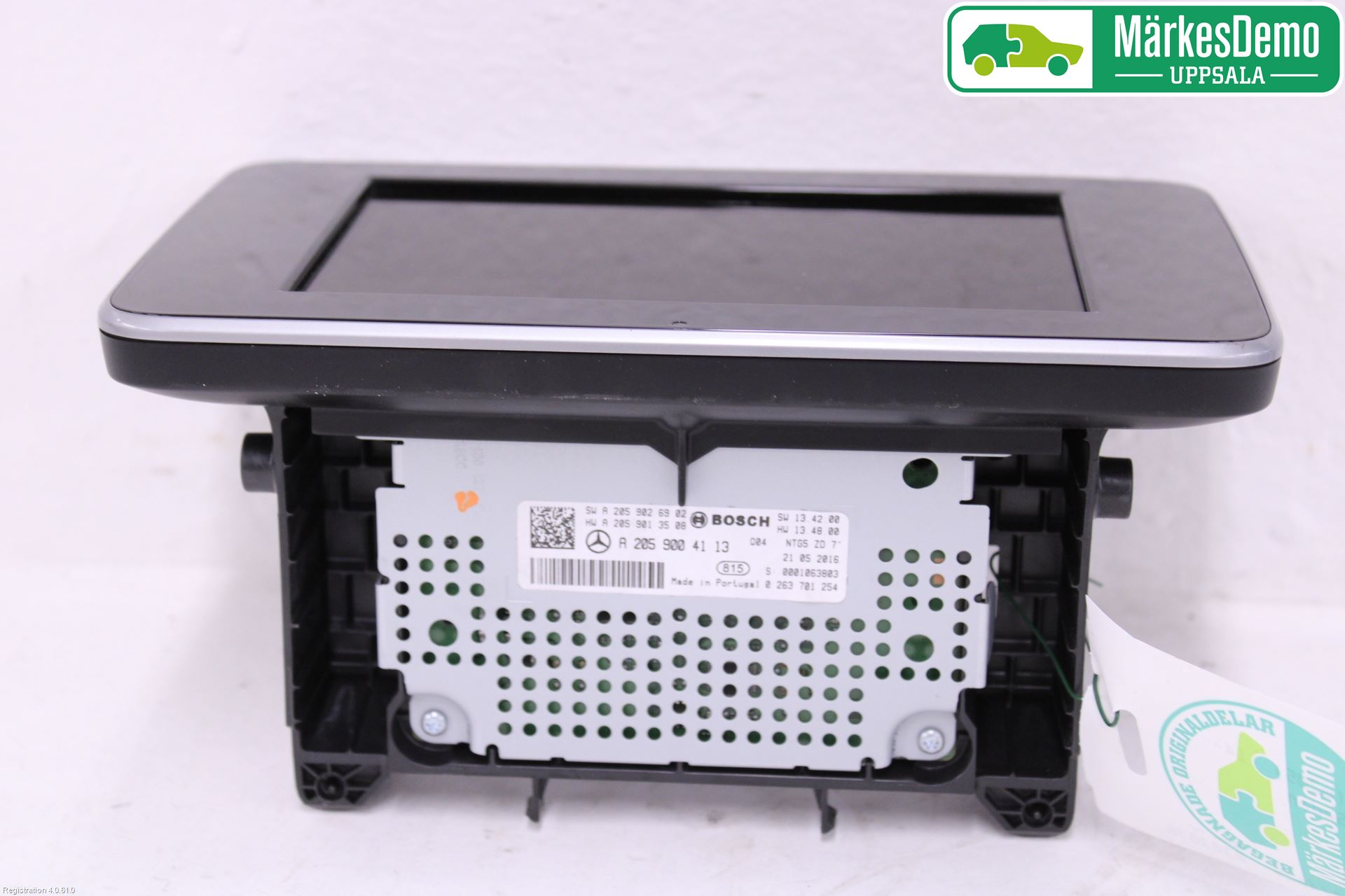 Mercedes-Benz MB C-KLASS (W205) 14-21 Instr Skjerm Dvd-Gps-Ac-Tlf