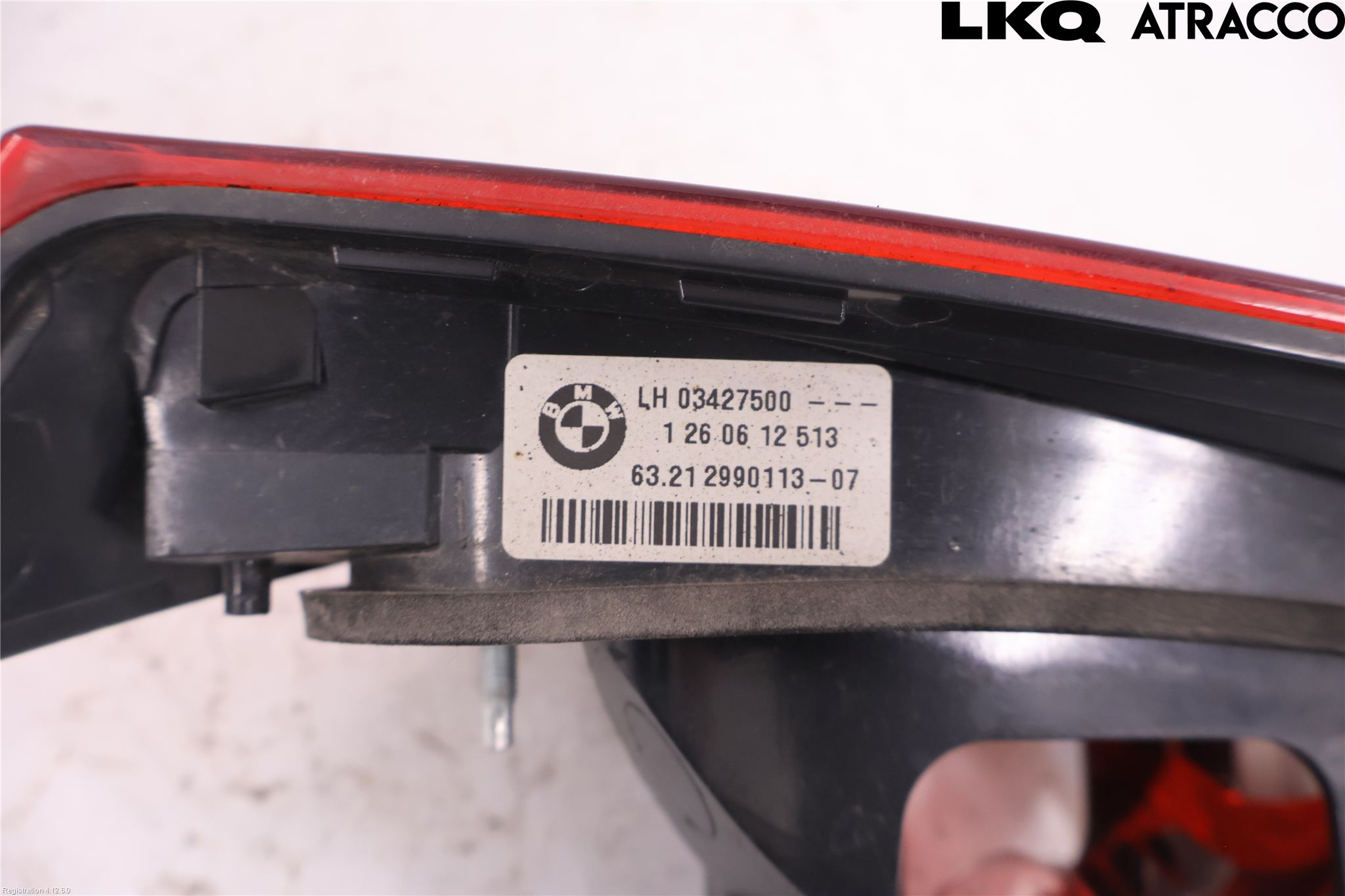 BMW X1 E84 10-15 Baklykt Venstre  På Luke(Indre