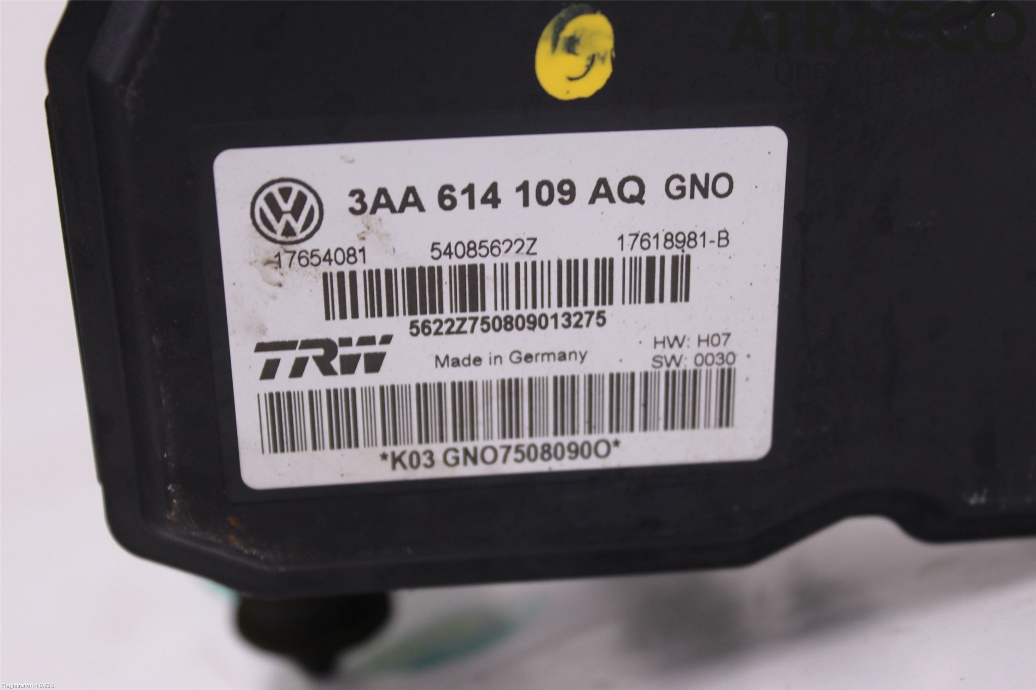 Volkswagen VW PASSAT 11-14 Abs Hydraulikkaggregat