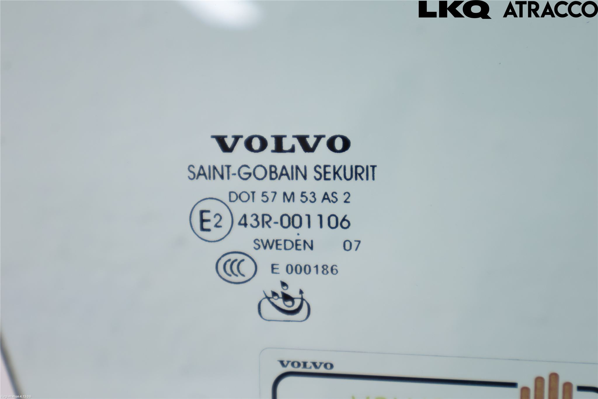 Volvo V70 05-08 Dørrute Foran Høyre 4 Dørs