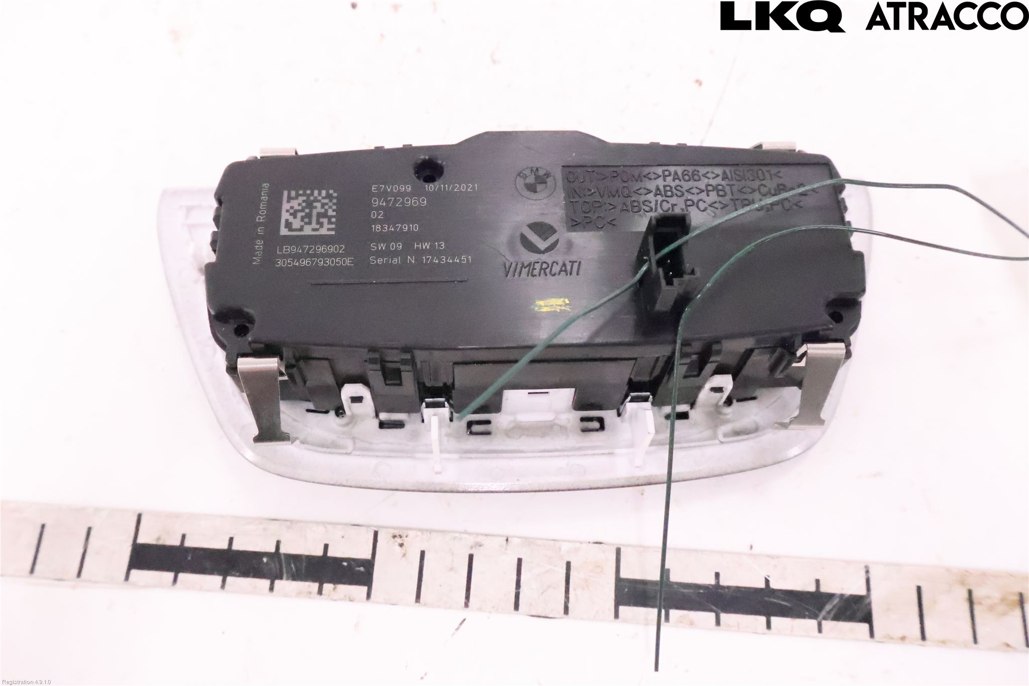 BMW 5 G30/G31/F90 17-23 Bryter Hovedlys